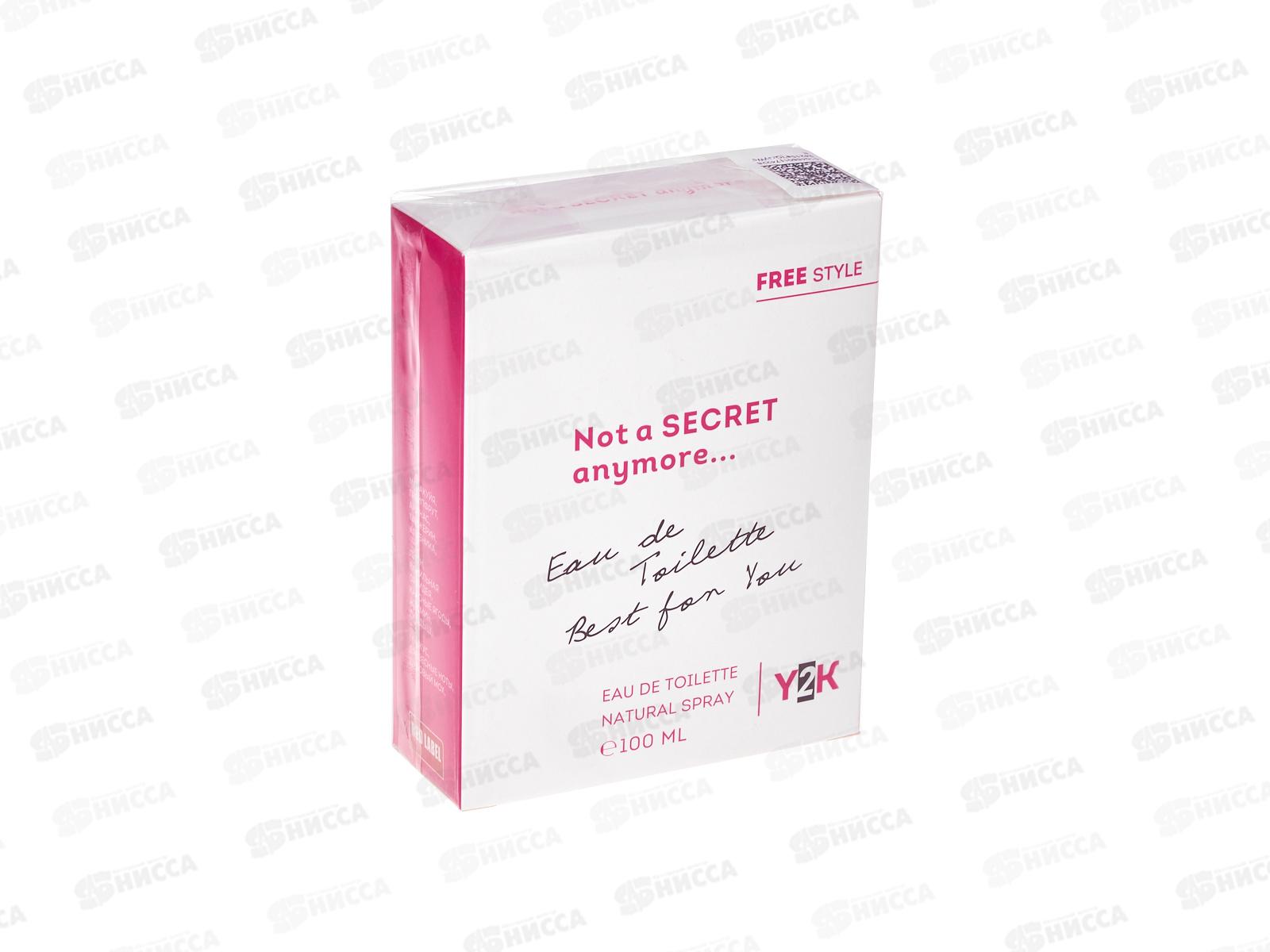 Free Style Not a Secret, т/в 100мл жен М