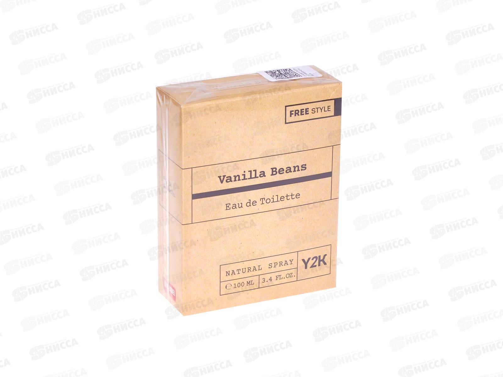 Free Style Vanilla Beans, т/в 100мл жен М