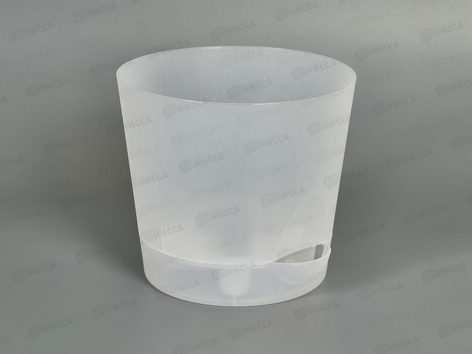 Горшок кашпо для орхидей 2л Прозрачный с поддоном  ИНТ