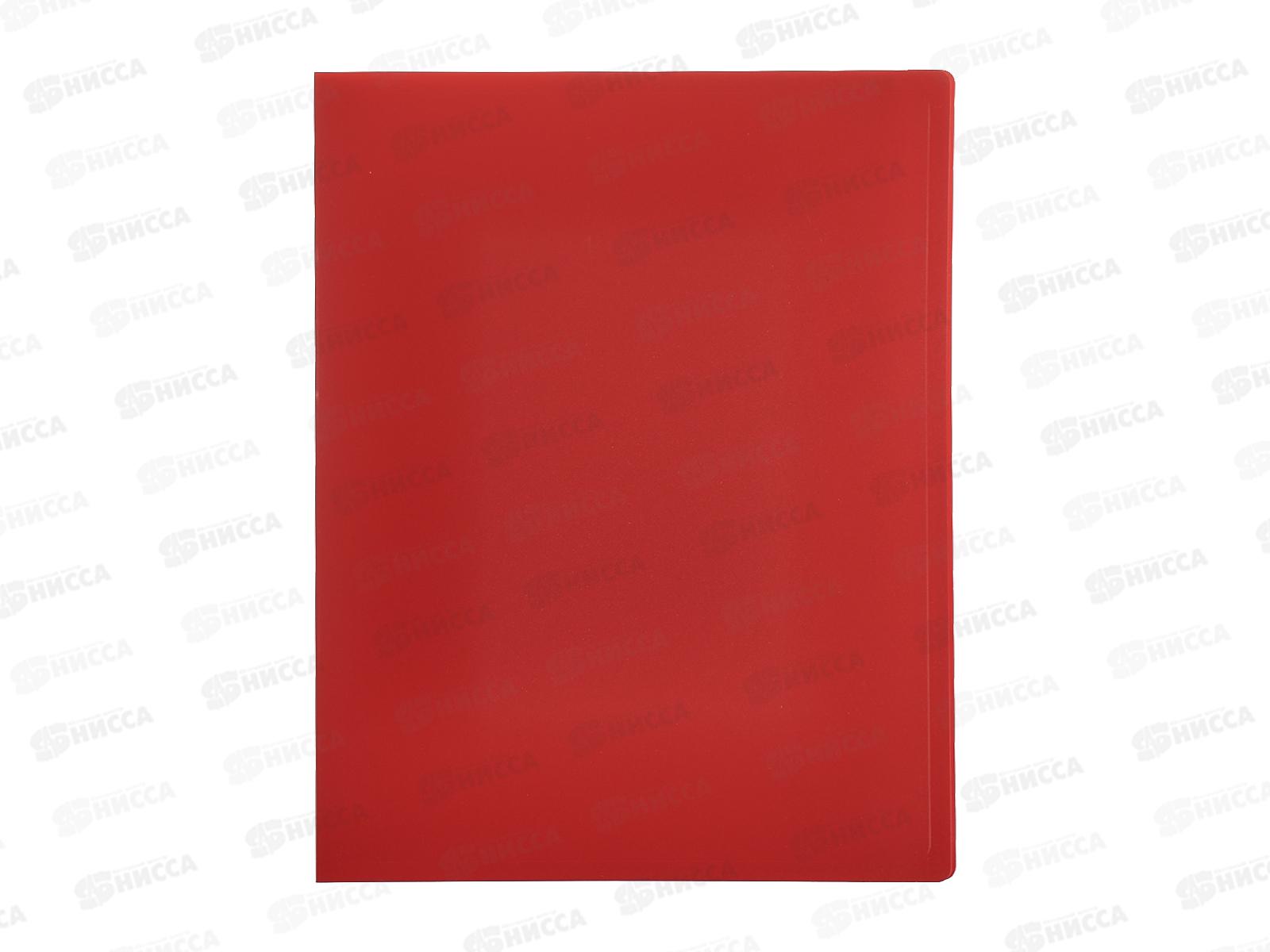 Папка с мульт. 10стр красный,055-10*54