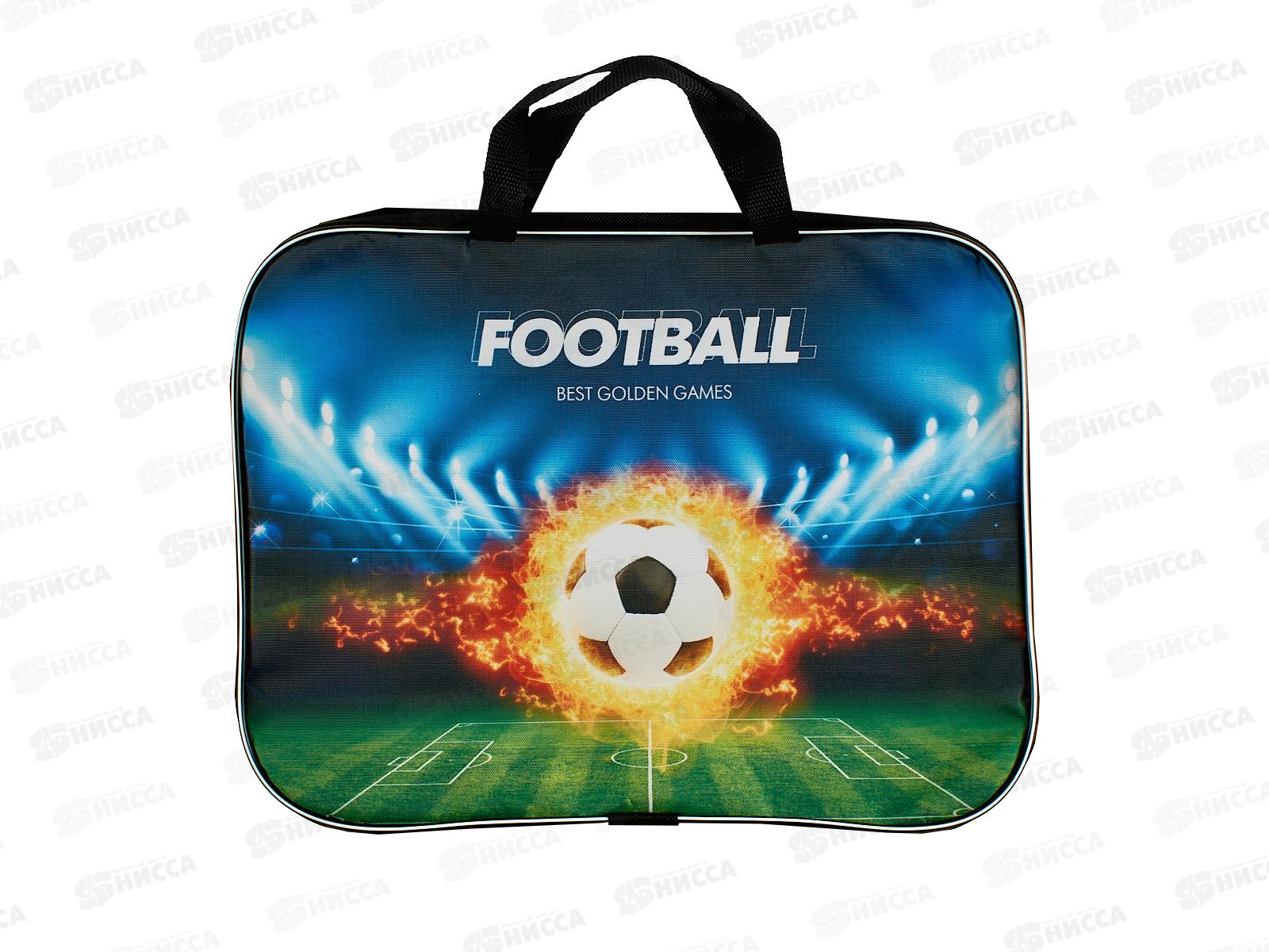 Папка на молнии BEIFA Футбол  А4 широка, с ручками  А4-7С142 *1/25