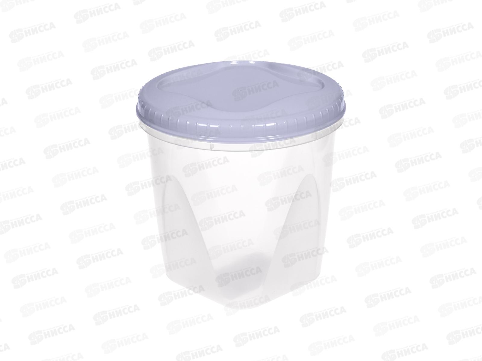 Банка с завинч кр Тондо 1,7л С289СГЛ светло-голубая *16