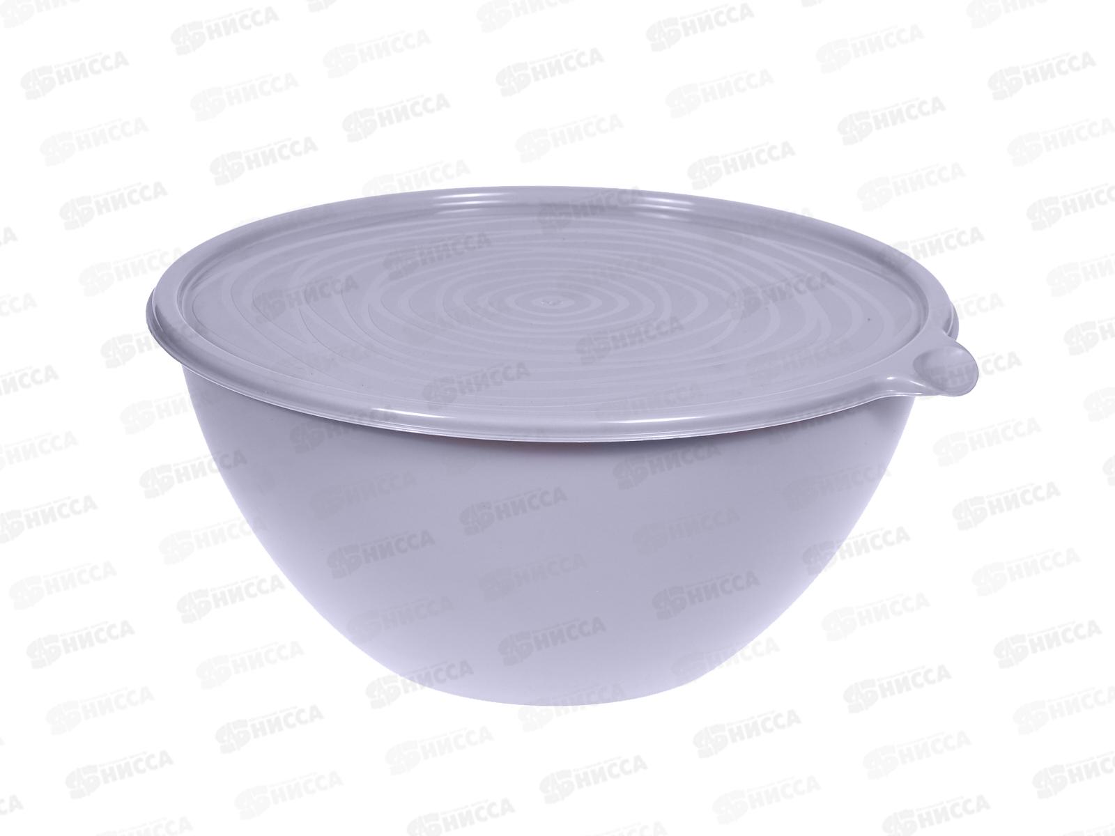 Миска-салатница Риччи 3,2л серо-голубая С861Сгол *14