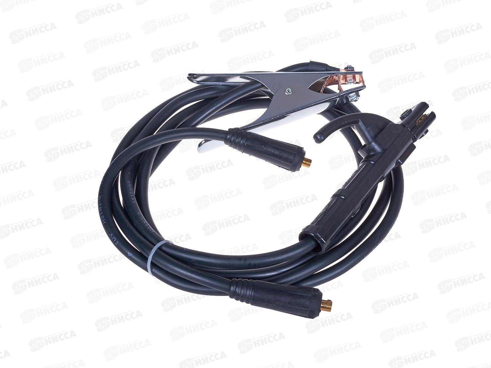 Комплект сварочный SOLARIS (до 200А, держатель 2м + клемма pзаземления 2м)