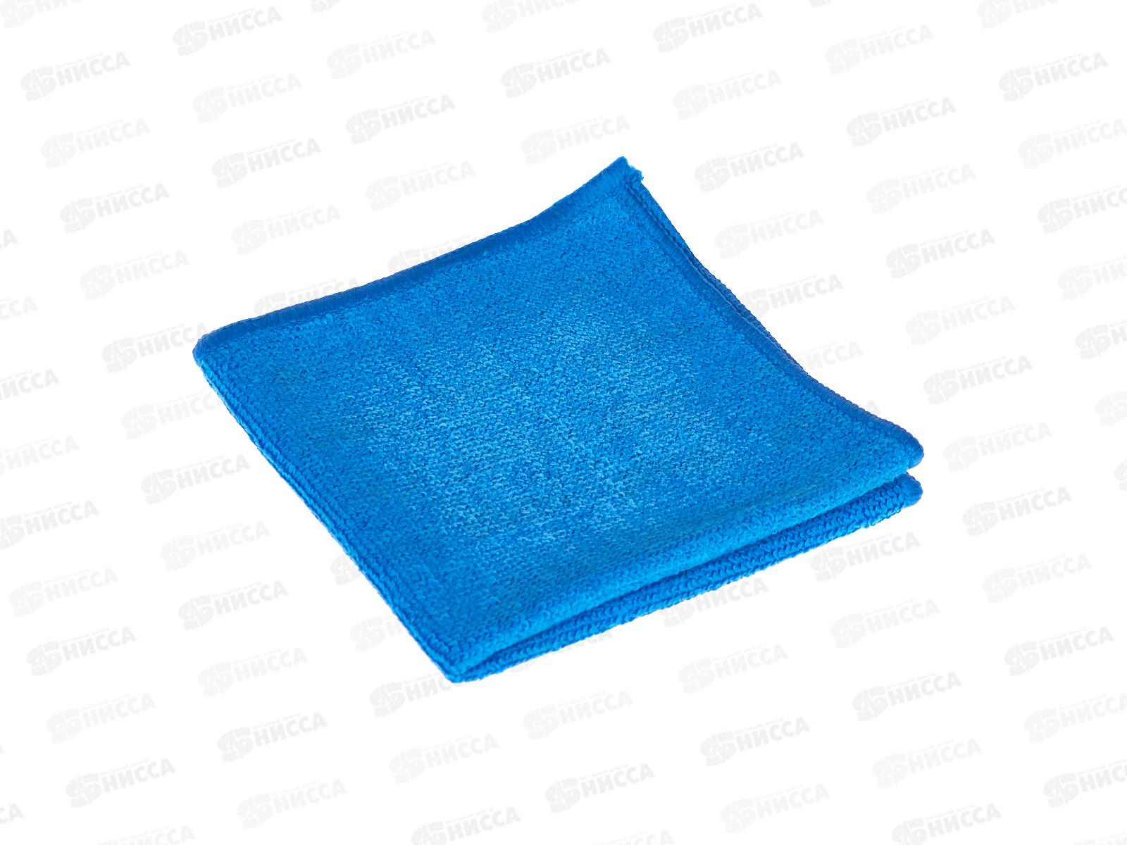 Салфетка из микрофибры Optiline 30*30см, 180гр., синий, 31-4356  *50