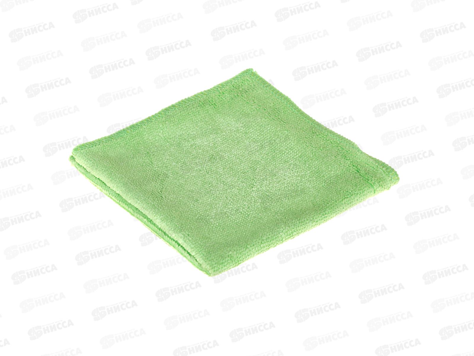 Салфетка из микрофибры Optiline 30*30см, 220гр., зеленый, 31-3975  *50