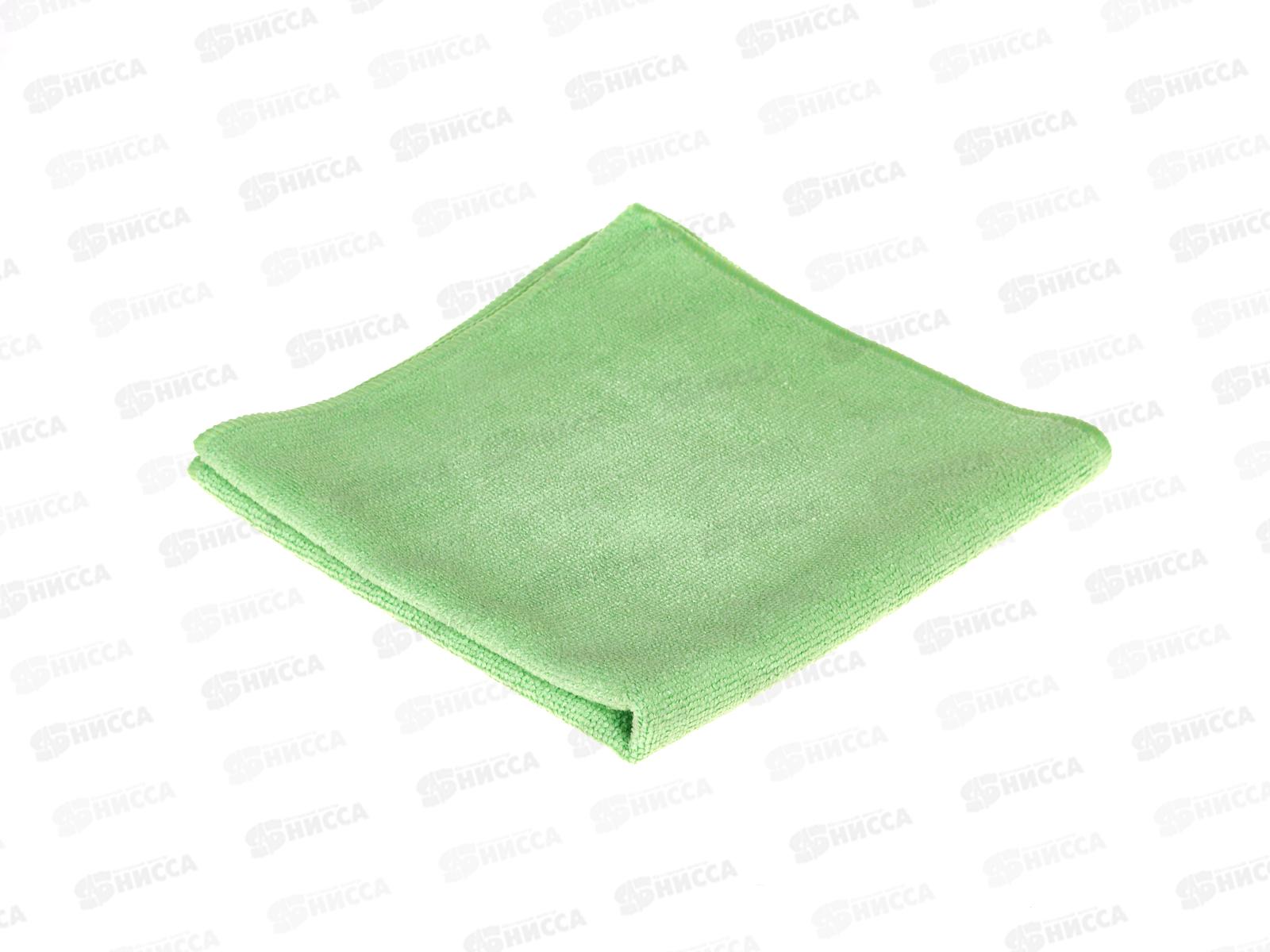 Салфетка из микрофибры Optiline 40*40см, 320гр., зеленый, 31-4364  *50