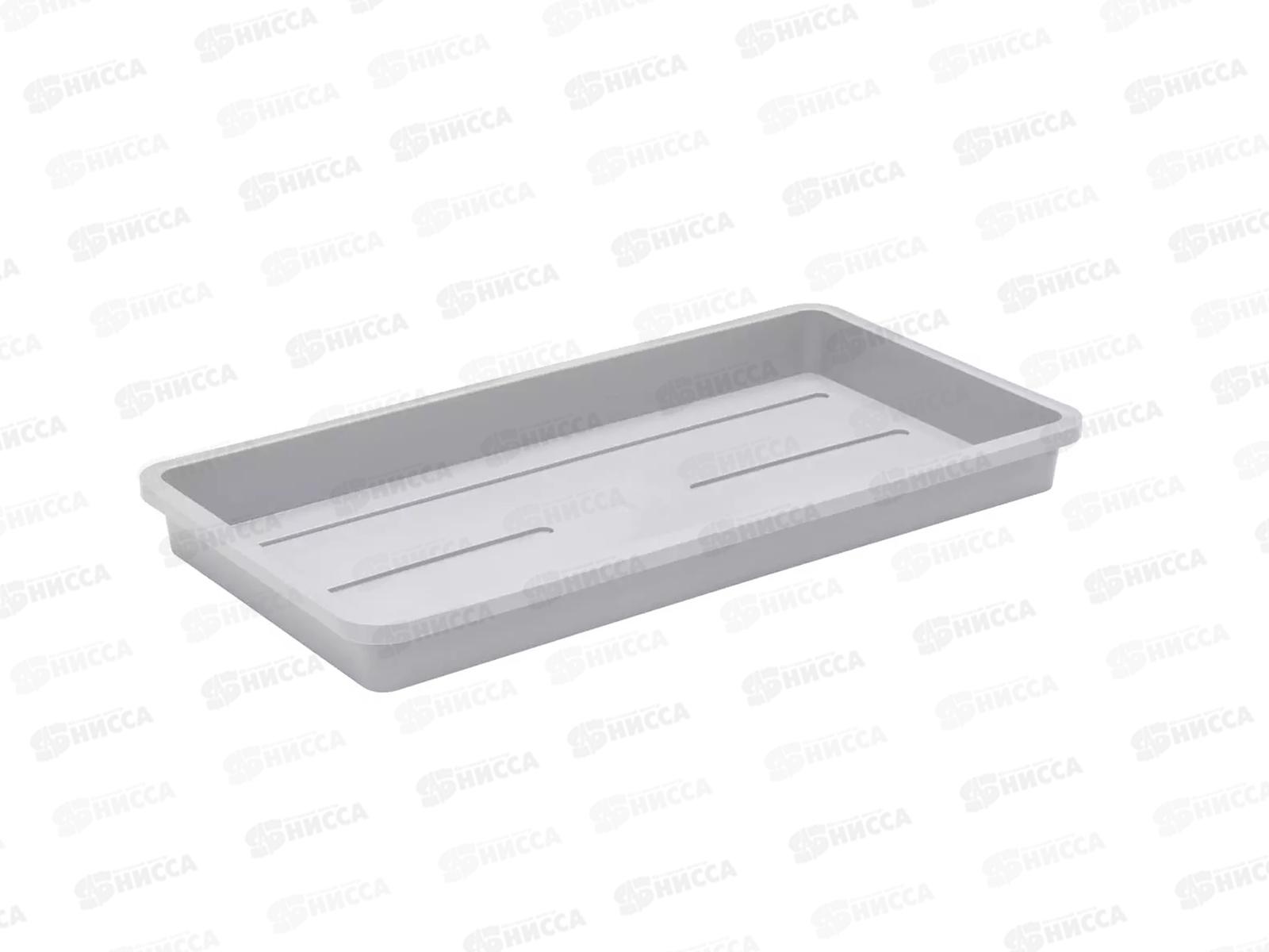 Поддон для ящика 420*210 серый (Интерм)*30