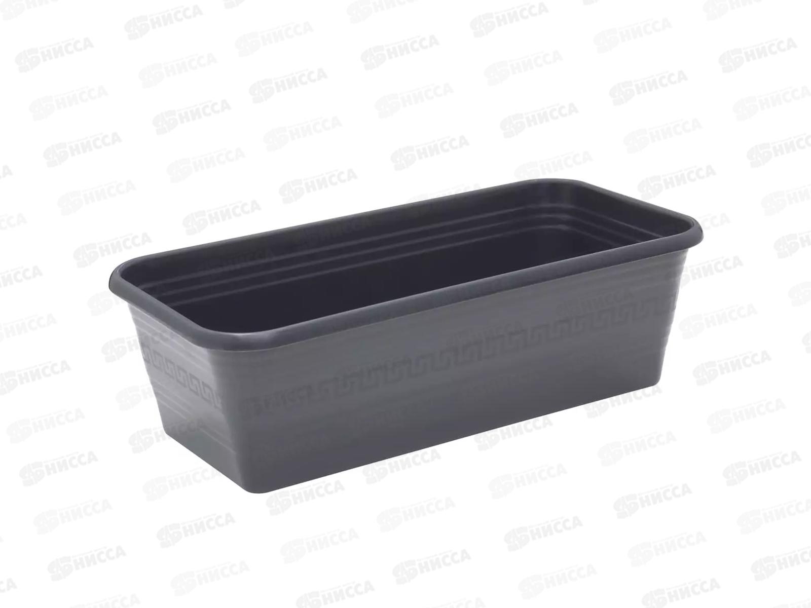 Ящик 390*195*120 графитовый б/под (Интерм) *30 ДЕКОР