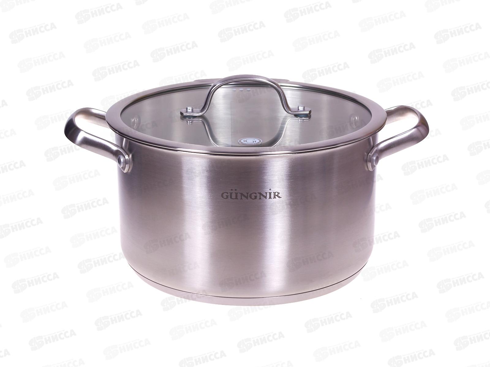 Кастрюля Nord 5,4л 24*13.5см 304 сталь GR01-D-24