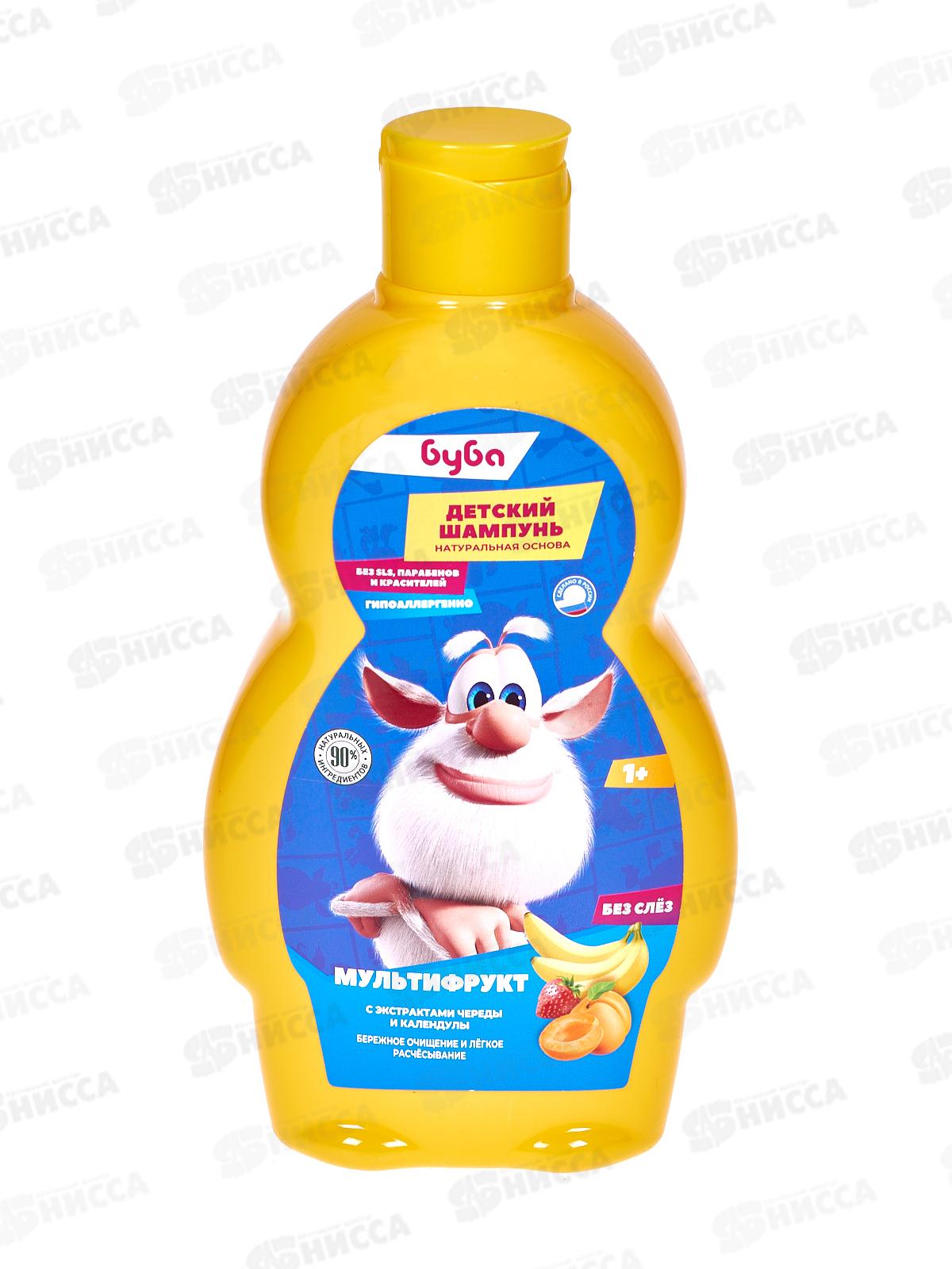 УМКА Заботливая мама Шампунь БУБА &quotмультифрукт&quot с экст. череды и календулы, 400мл 97454 *6