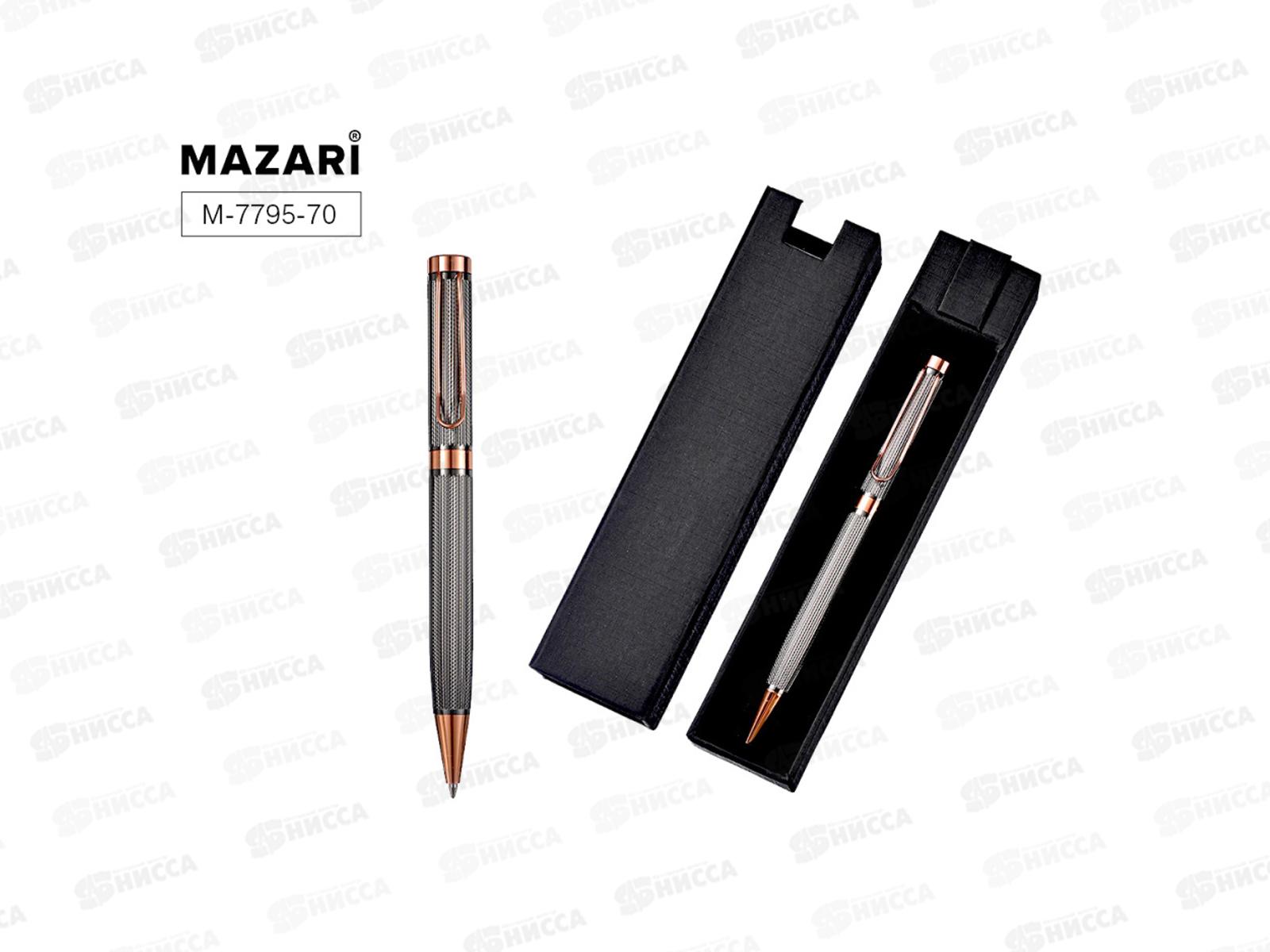 Ручка мех. MAZARI EFFU GB синяя, 0.7мм M-7795-70  *25