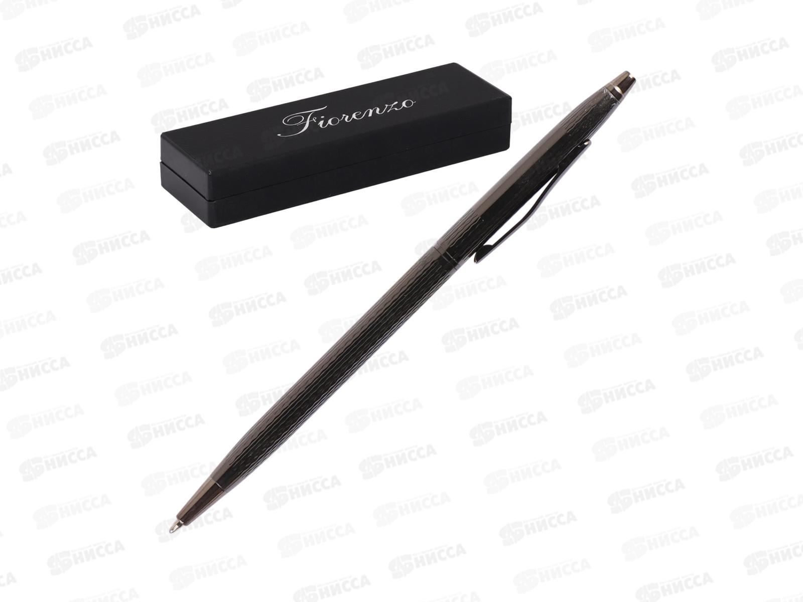 Ручка подар шар. Fiorenzo,синяя,корп.графит.металл.,232054