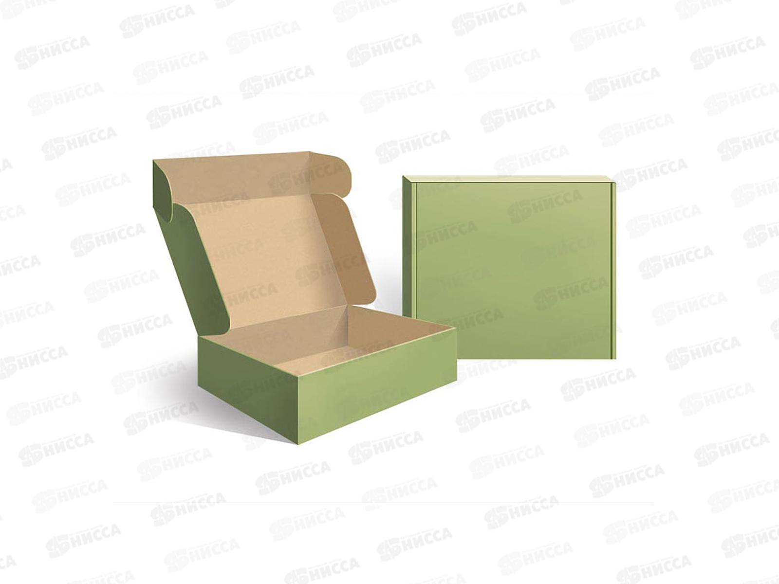 Коробка подарочная 204*194*66 зеленая 0710.191