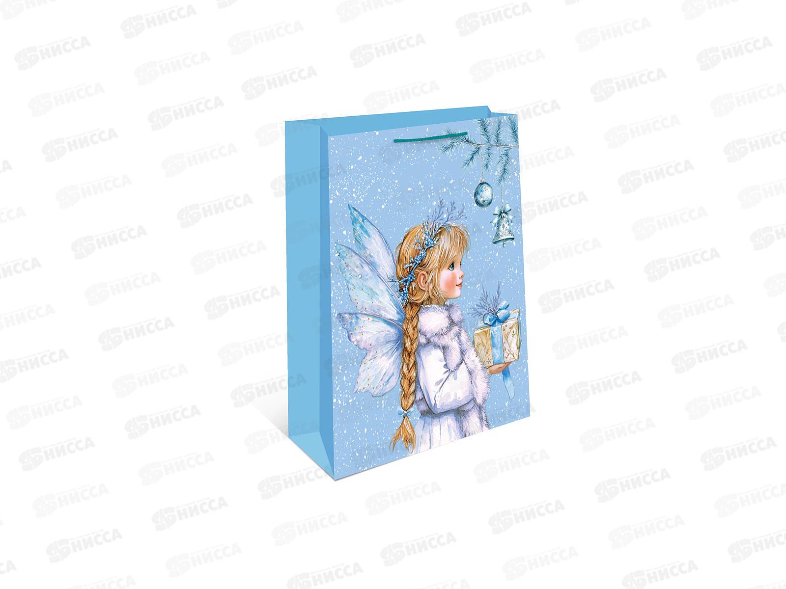 Пакет бум. подарочный НГ 33*42,5*10 0195.549