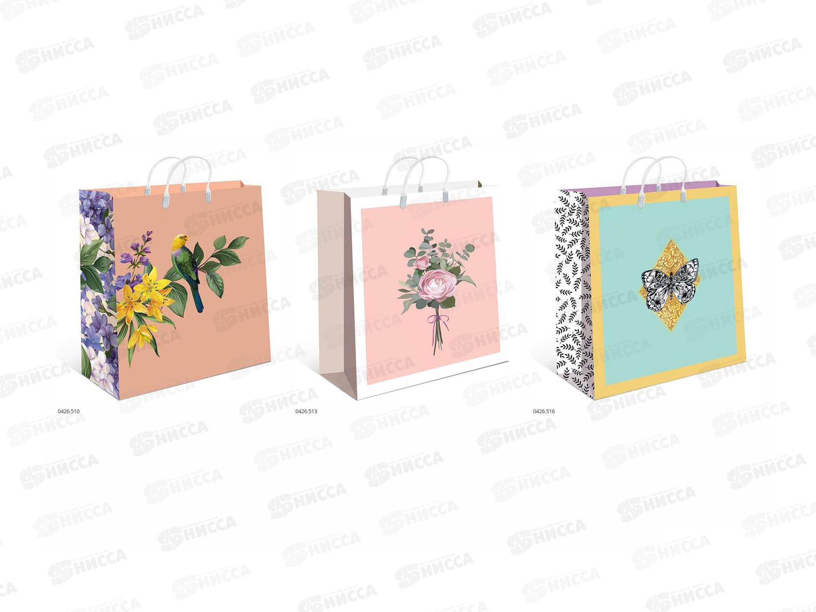 Пакет подарочный АД 300*300 Пластиковый 0426.535 6шт