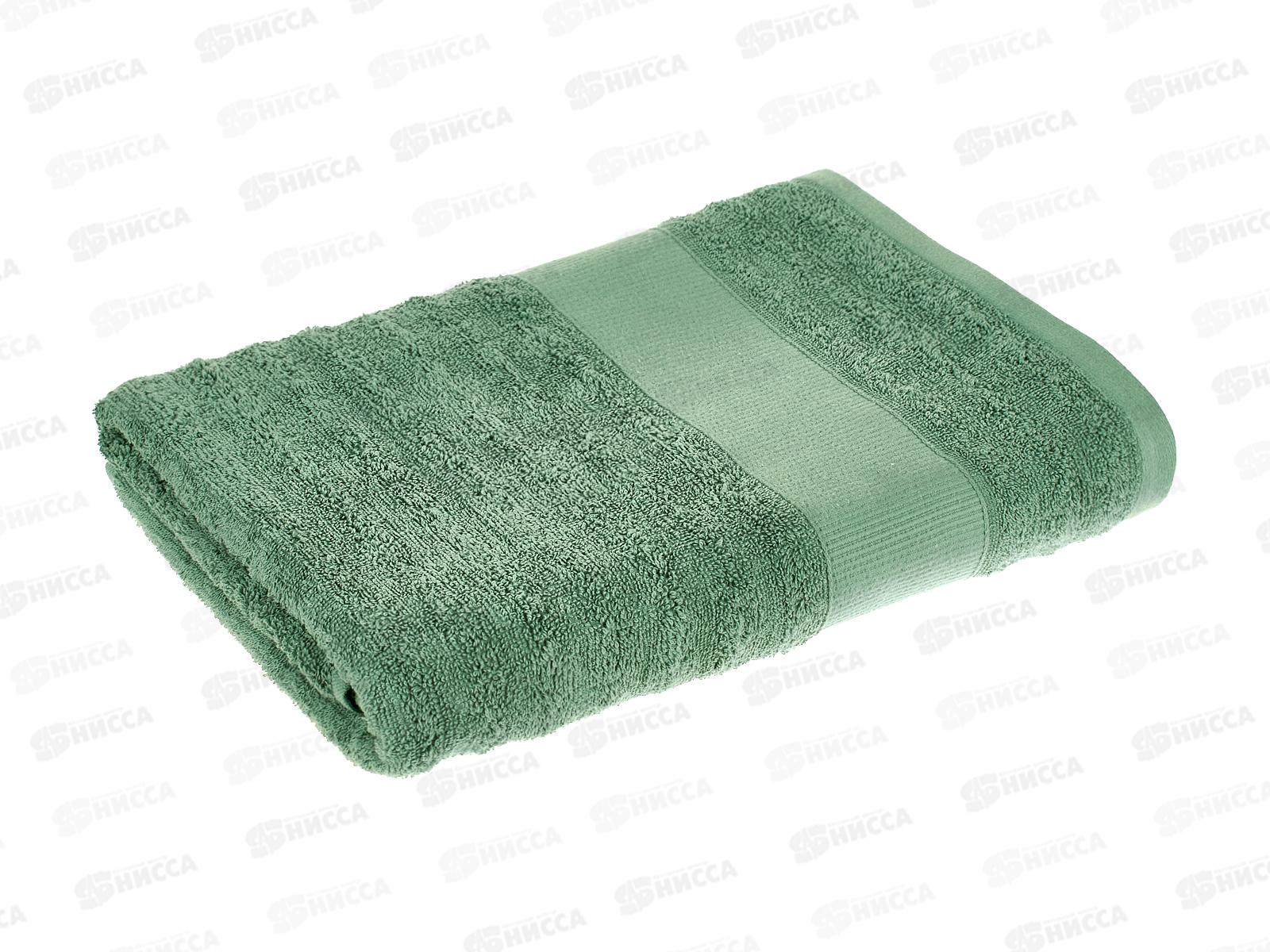 Полотенце махровое 70*140 Мелек К-104 зеленый