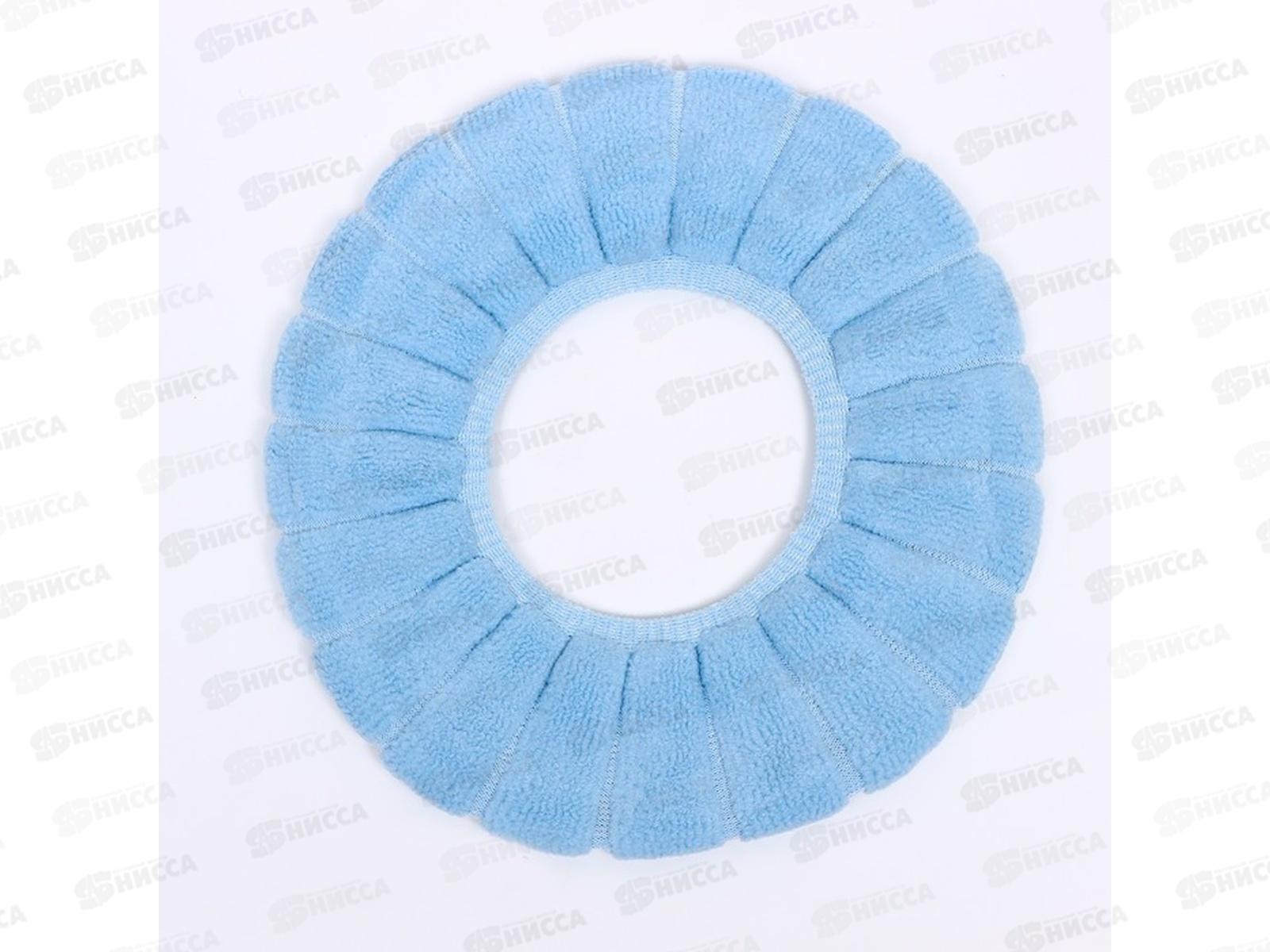 Чехол для унитаза мягкий голубая 9943282