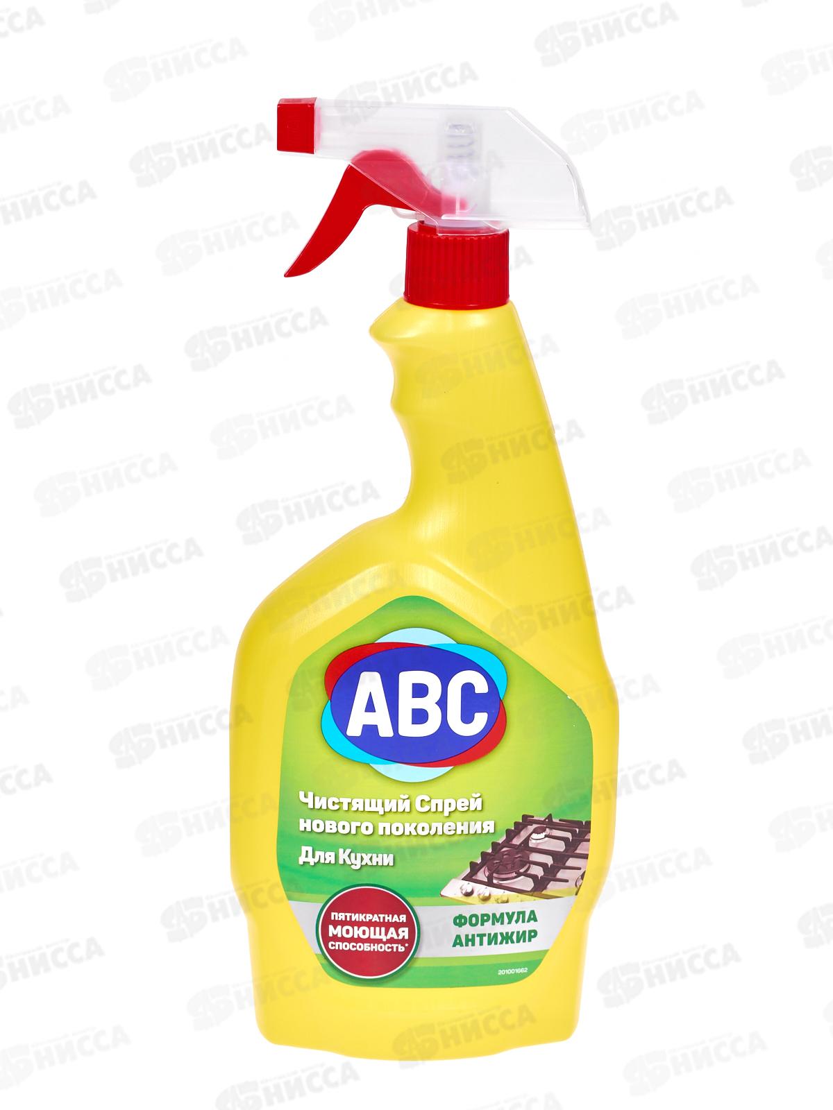 ABC Чистящий спрей нового поколения для кухни 750мл *18