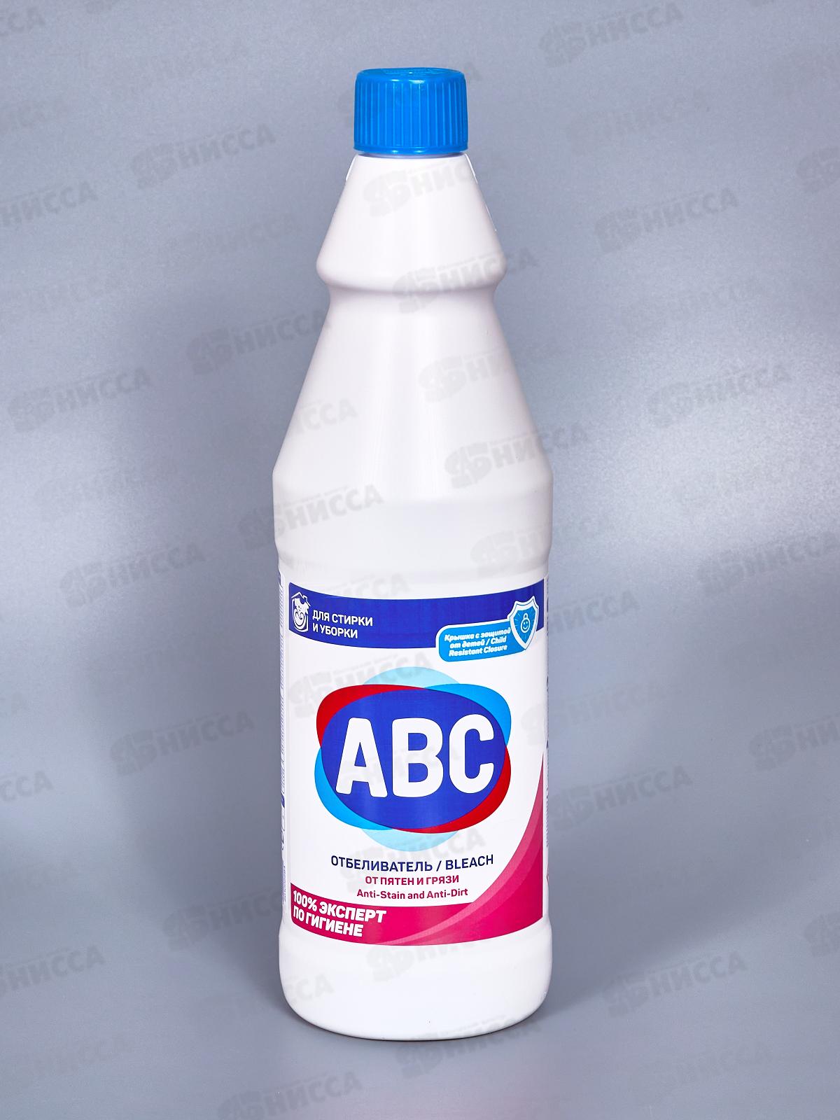 ABC Отбеливатель Анти-пятна и Анти-грязь 1л *18