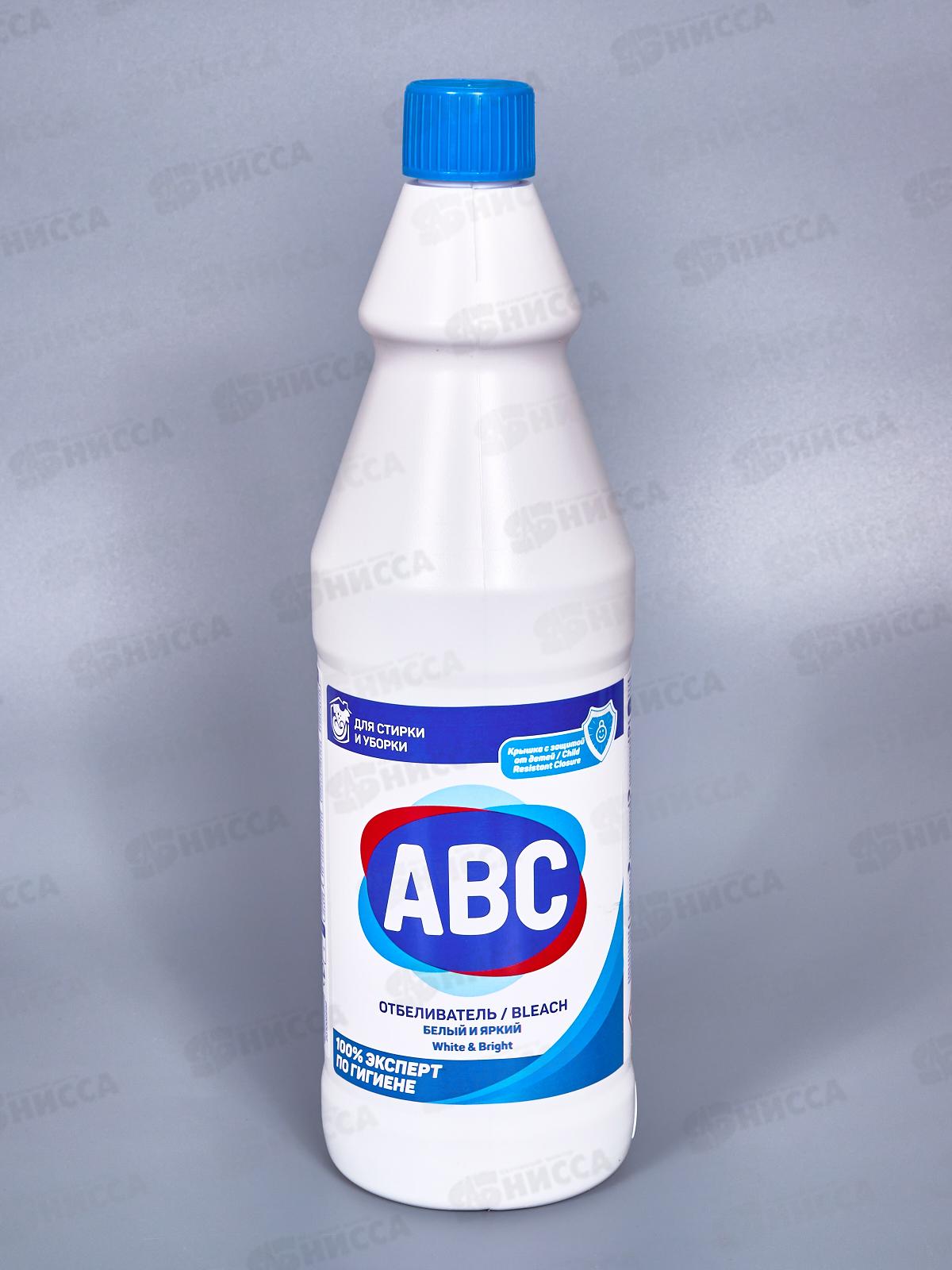 ABC Отбеливатель Белый и Яркий 1л *18