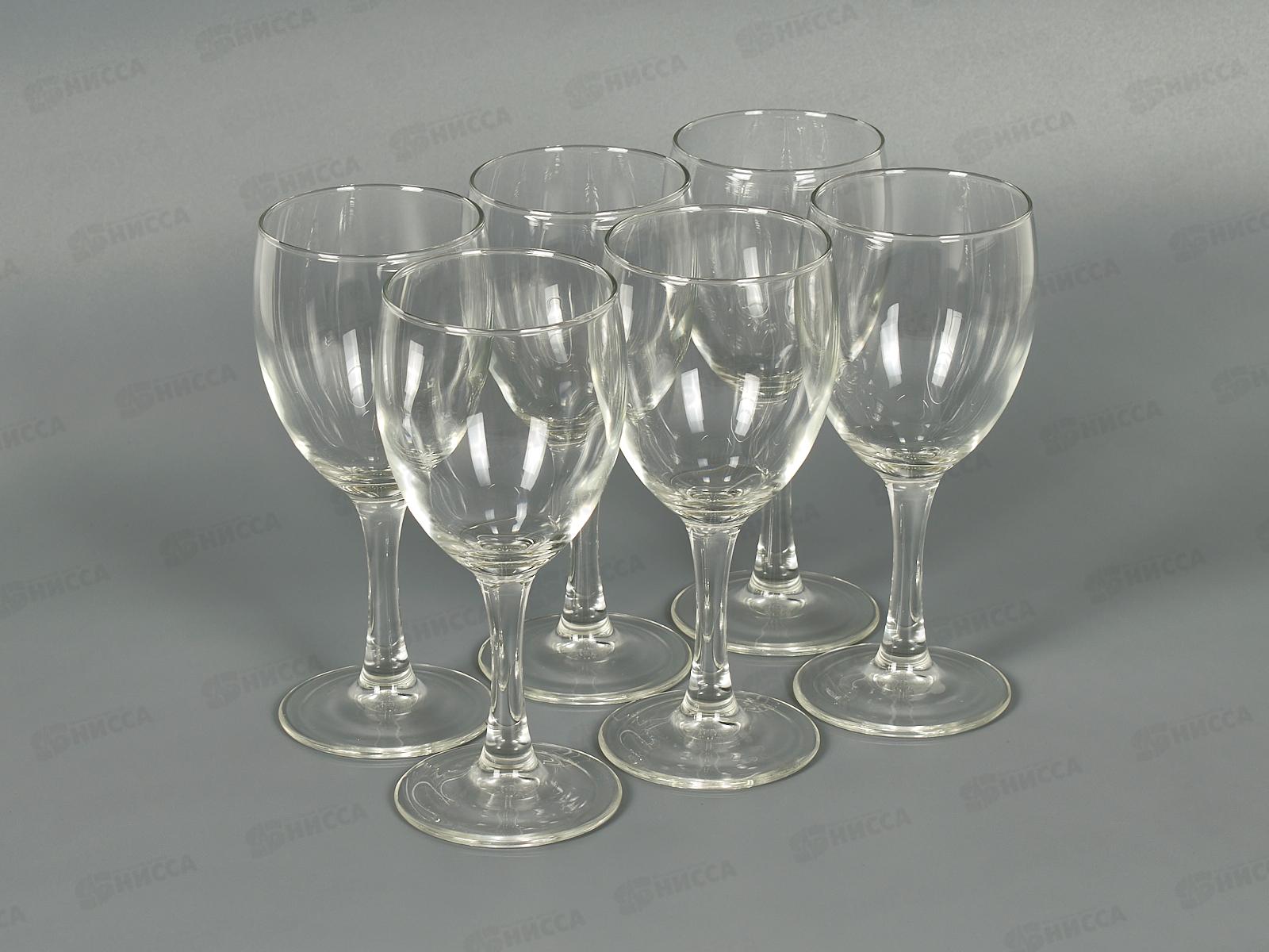 Набор бокалов для вина Элеганс 6шт 245мл P2504