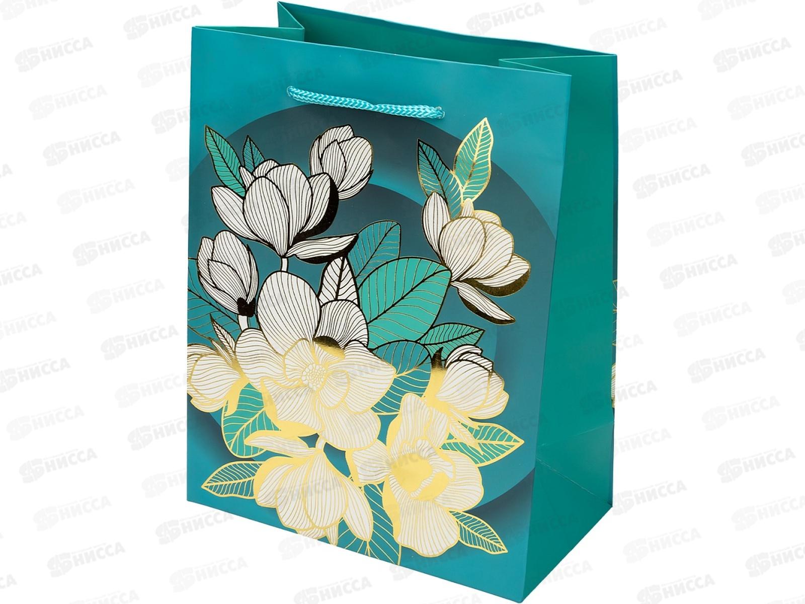 Пакет подарочный MI 18х23х10см Лотос, ППК-2746 *12