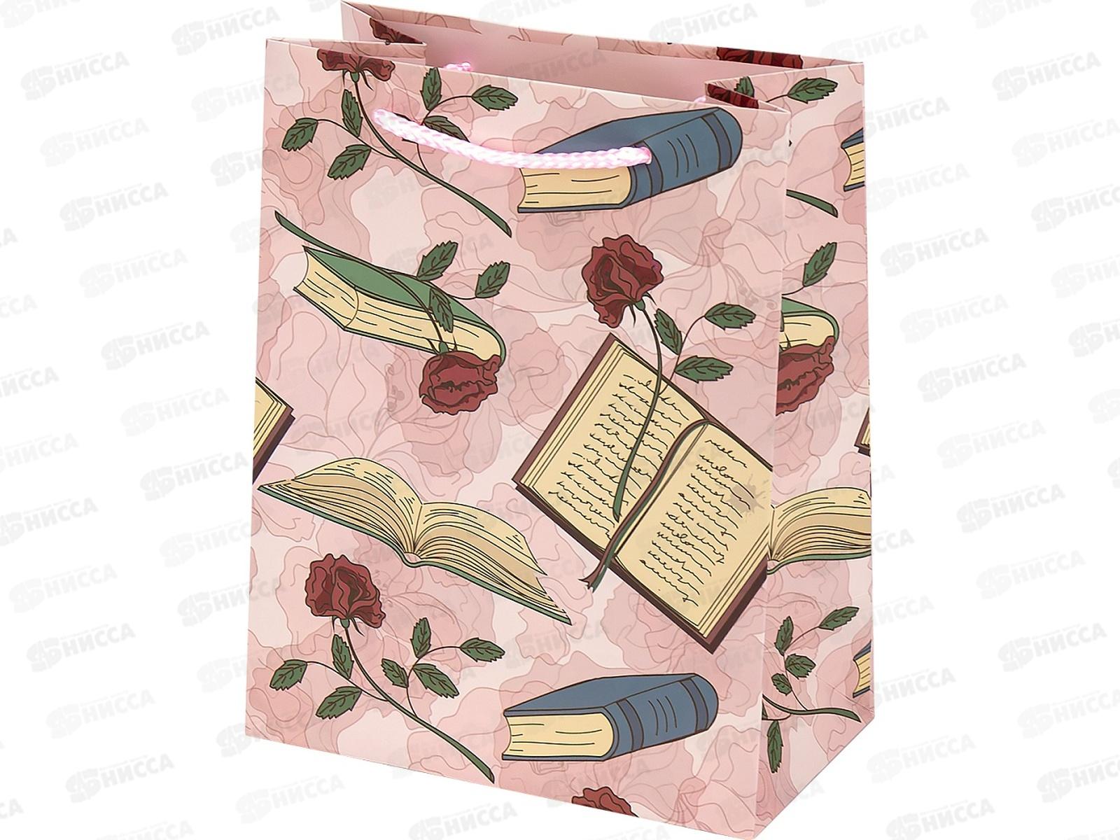 Пакет подарочный MI 18х23х10см Романтика, ППК-7584 *12