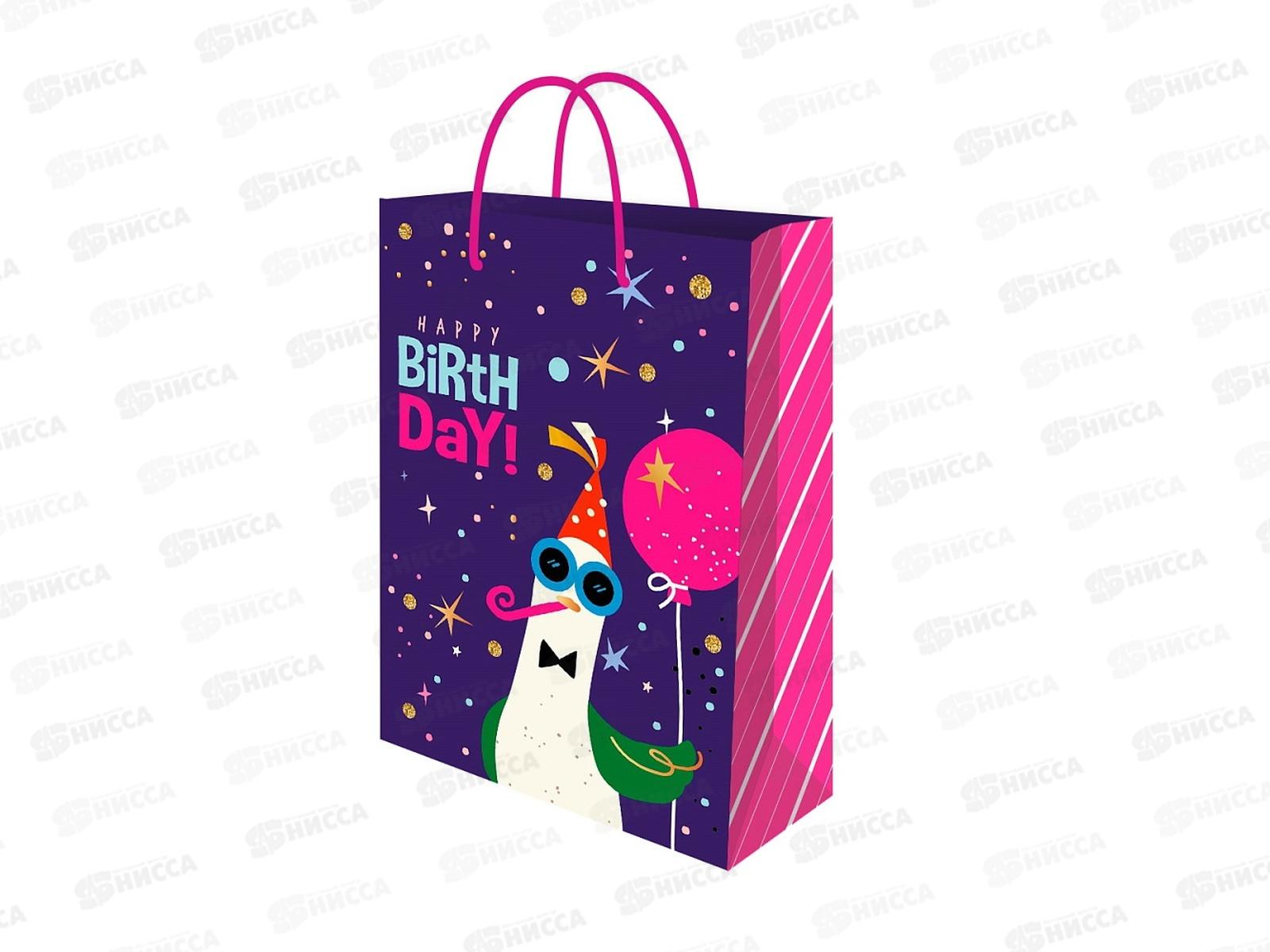 Пакет подарочный MI 14х20х6,5см Гусь, ППК-2739 *12