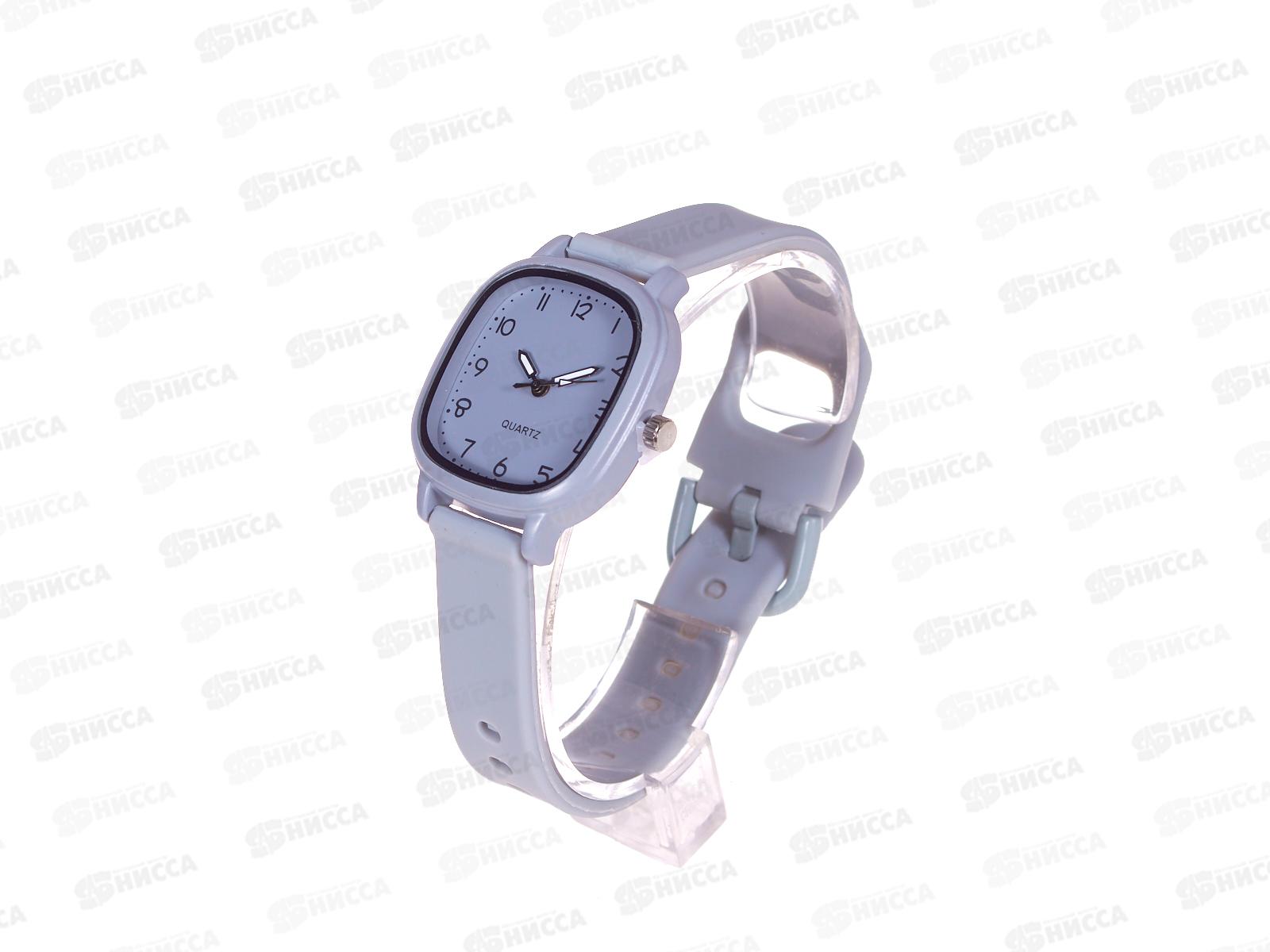 Часы жен. на силикон ремешке квадрат №3404