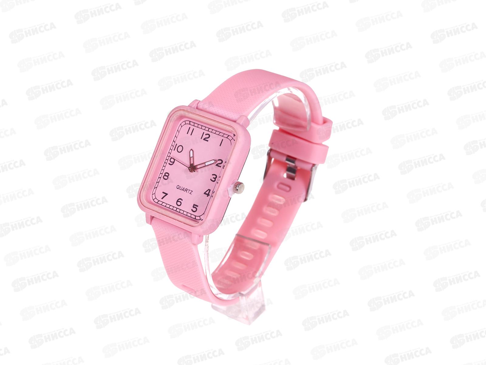 Часы муж. на силикон ремешке квадрат №2592