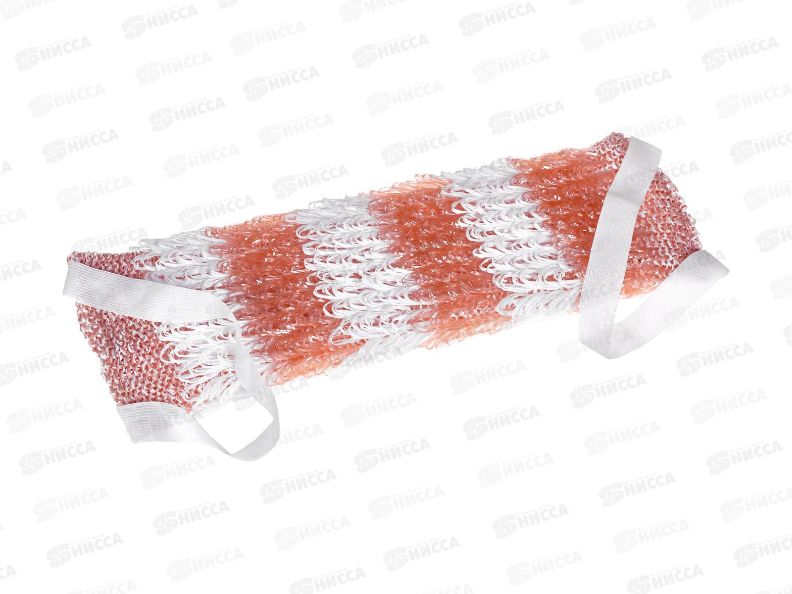 Мочалка банная &quotМедведь&quot полосатая *80