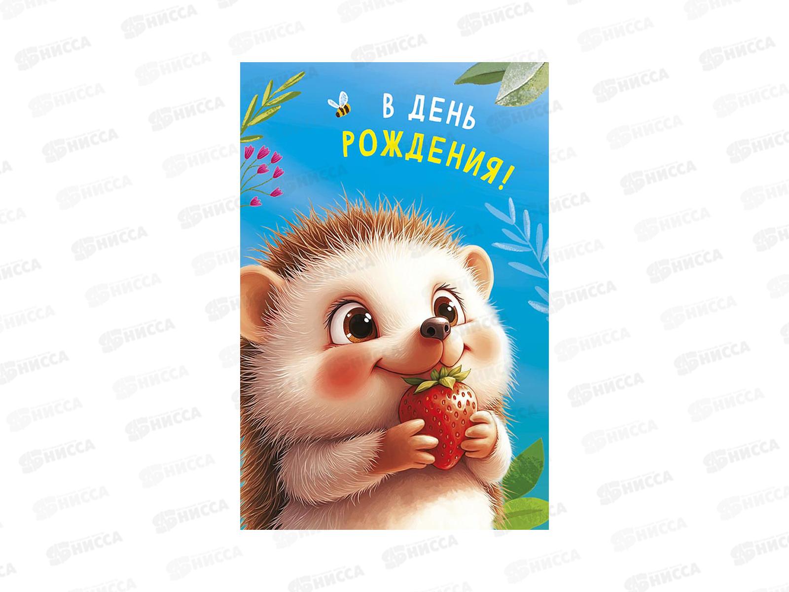 Открытка 121*183 В День Рождения 0117.449