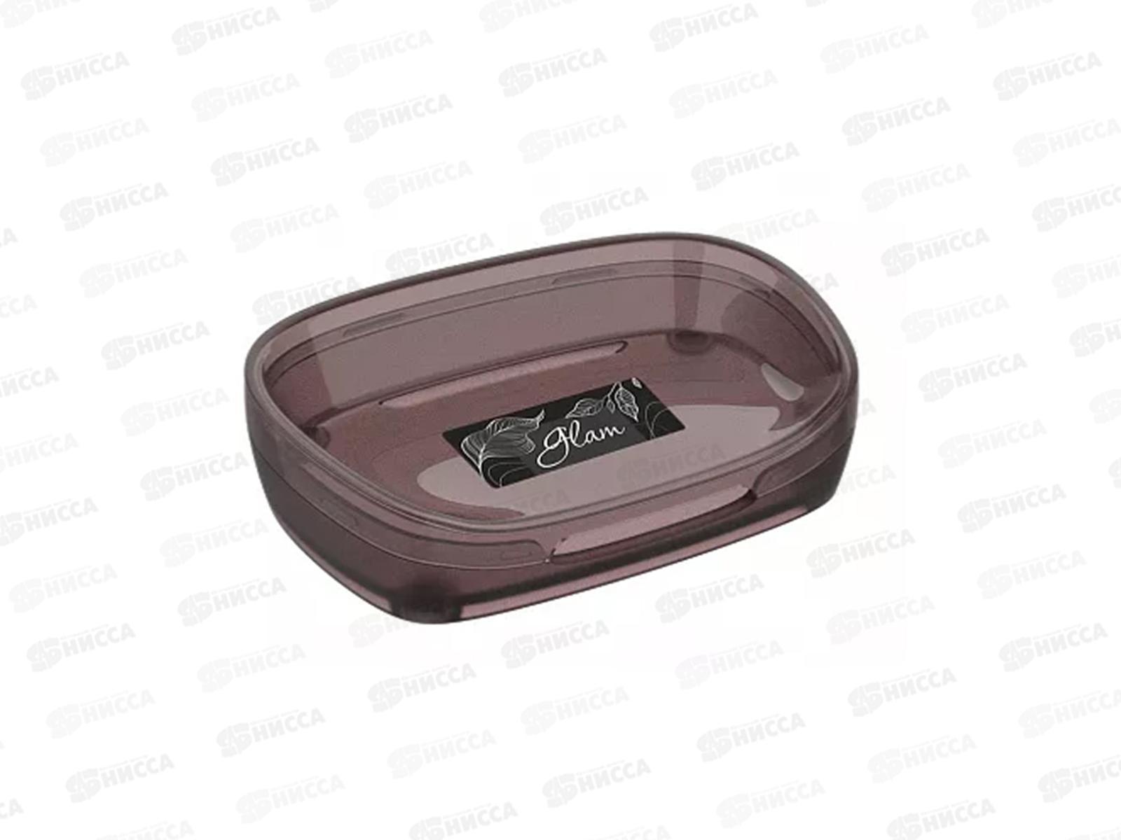 Мыльница Glam шоколад С24603