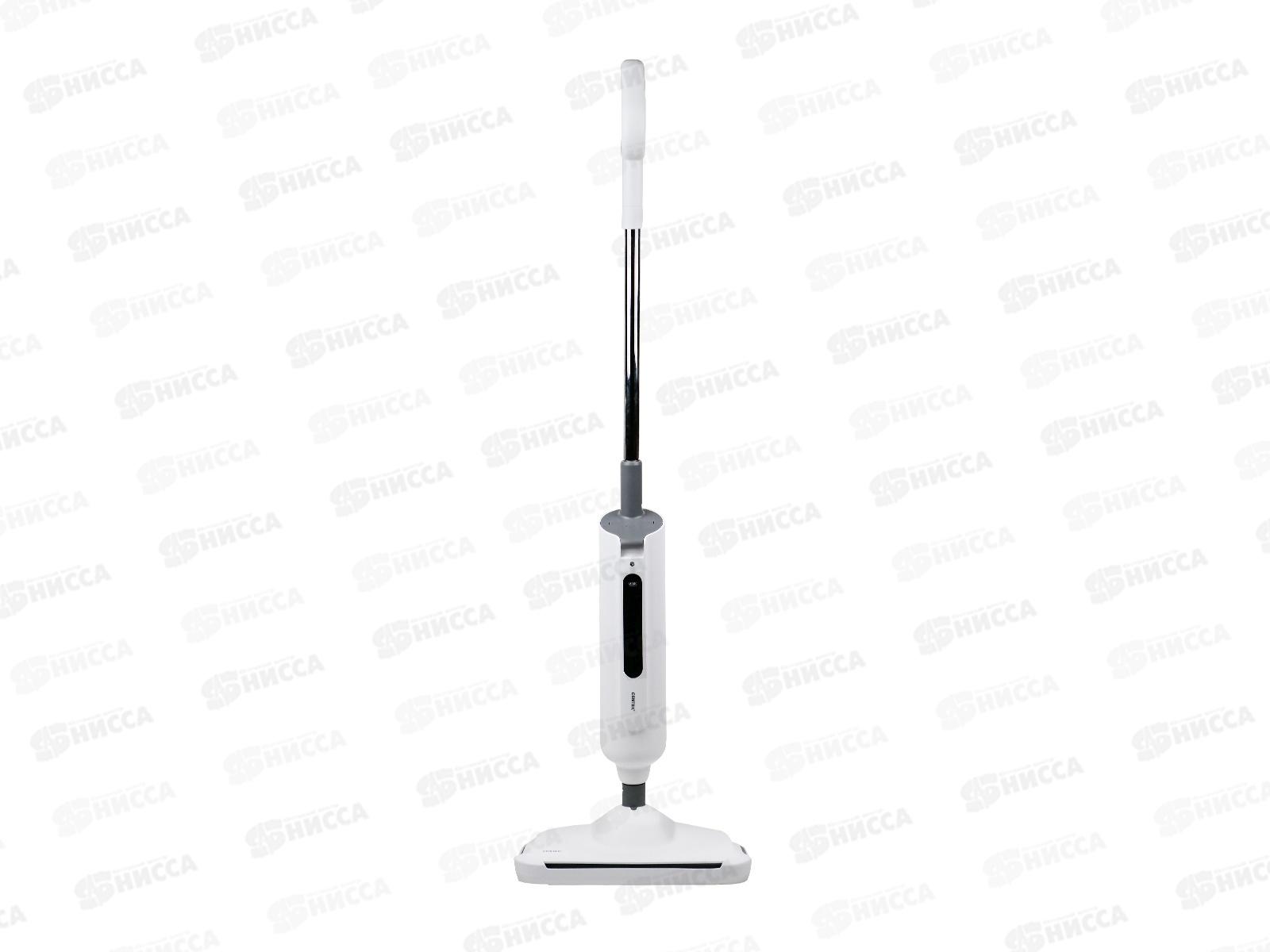 Швабра паровая CT-2582 белый 1500Вт 0,8 Бар 330мл бак 2в1 шваб/парооч