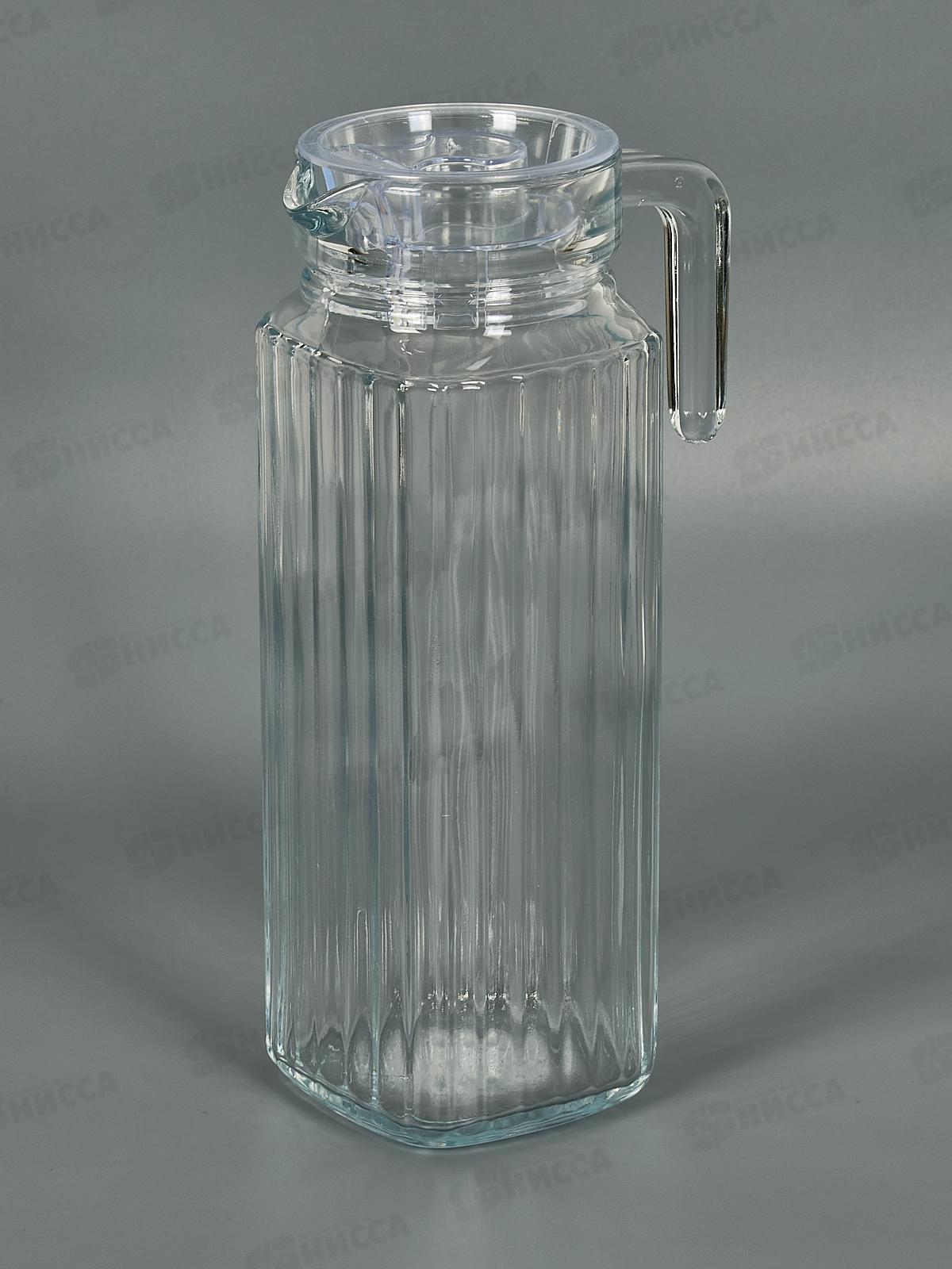 Кувшин PARALLEL с крышкой 1000мл, 8973/PR8973GCL