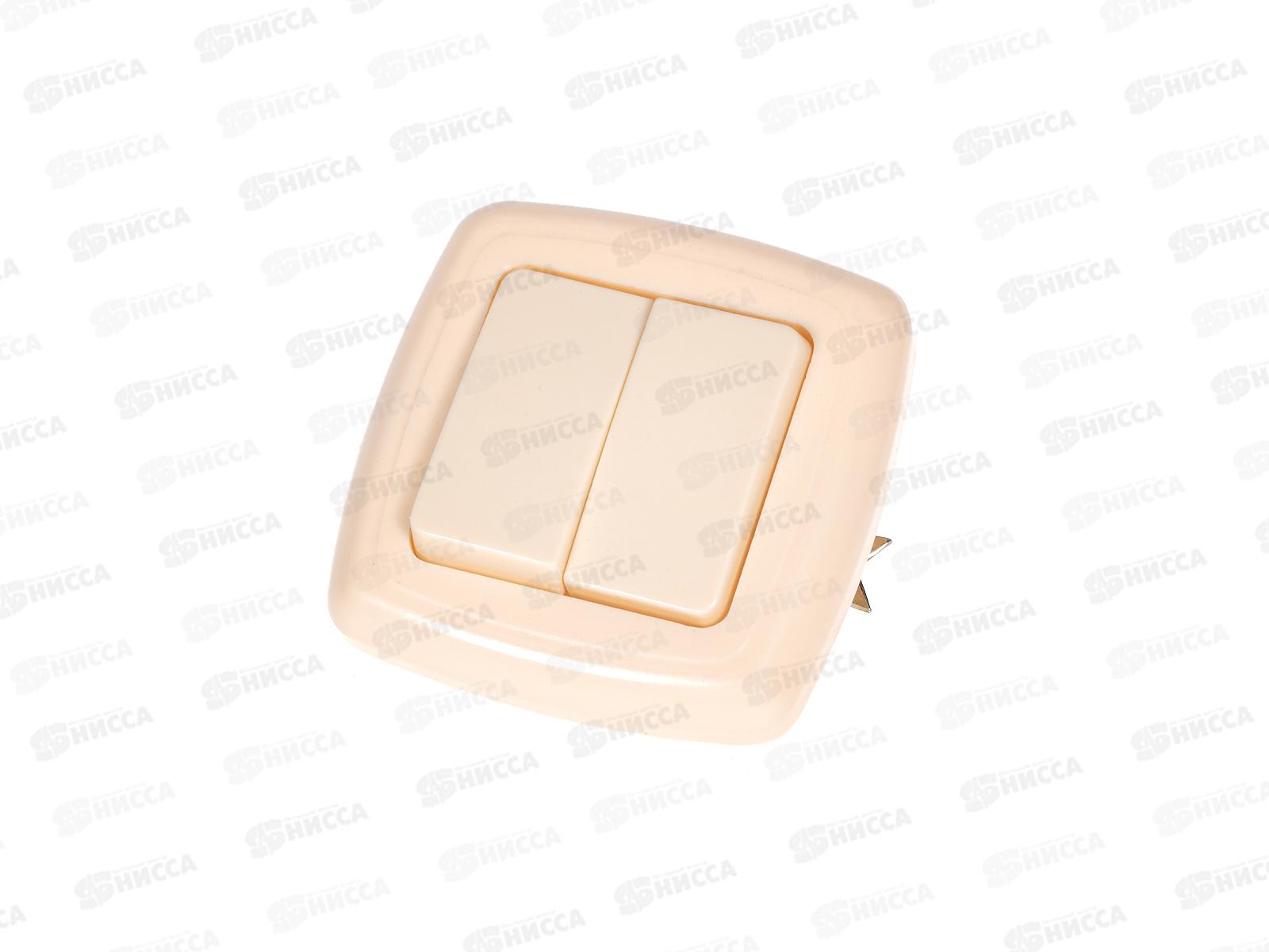 Выключатель с/у С2-006 карболит слон.кость (Ливны) 50ВК   ш