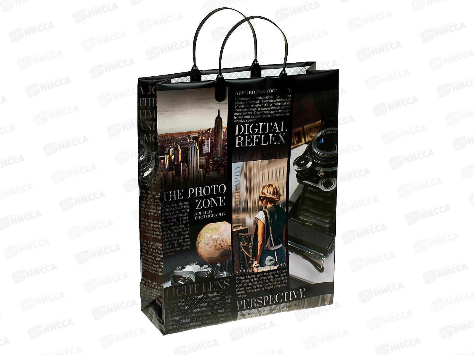 Сумочка пластик мягкий 30*40 Репортаж *40