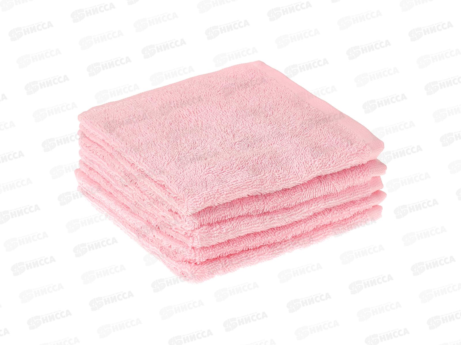 Набор салфеток 30*30 (5шт) 02000 розовый