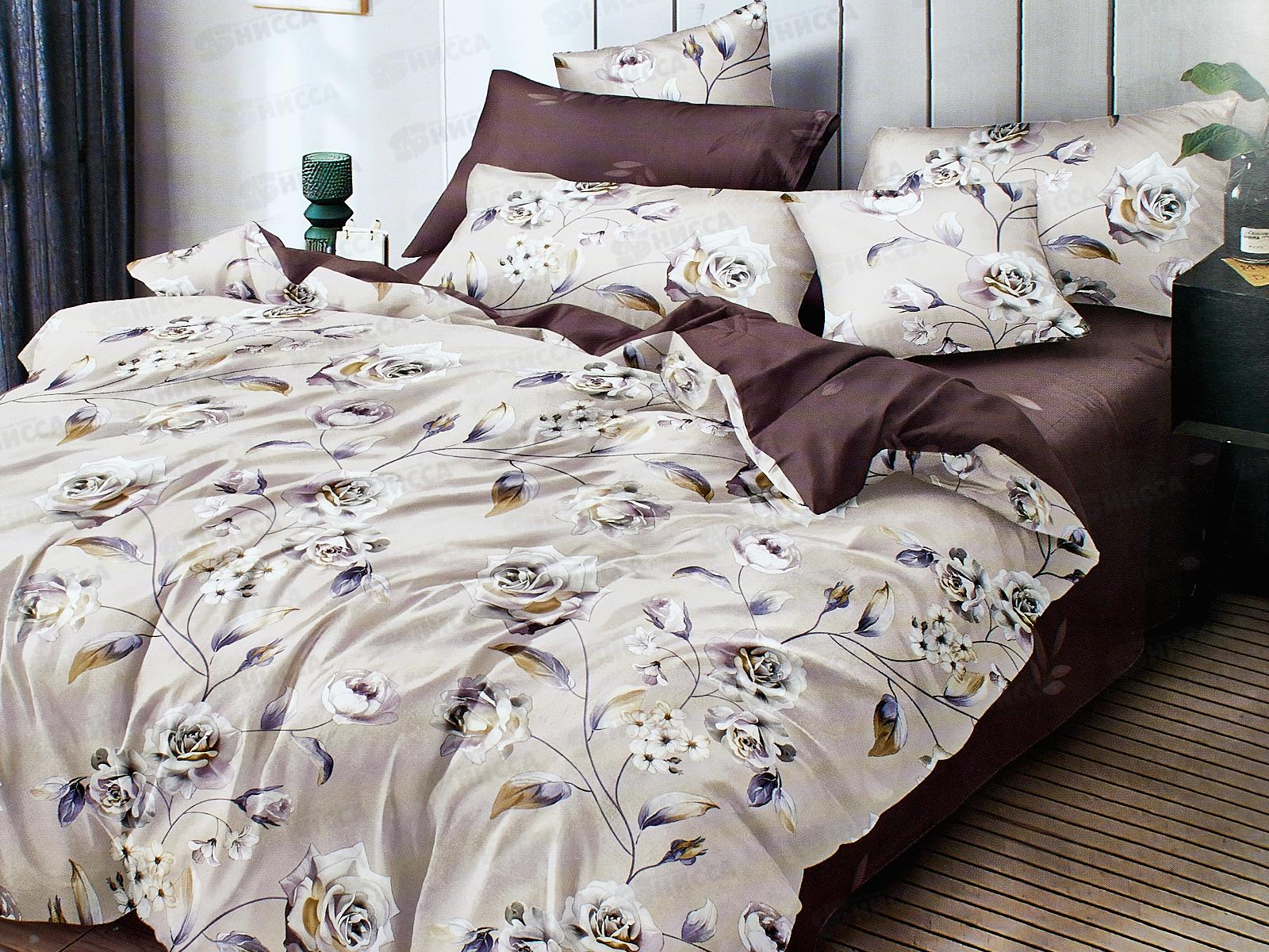 Комплект постельного белья Семейный Luxor поплин F 75012 А/В