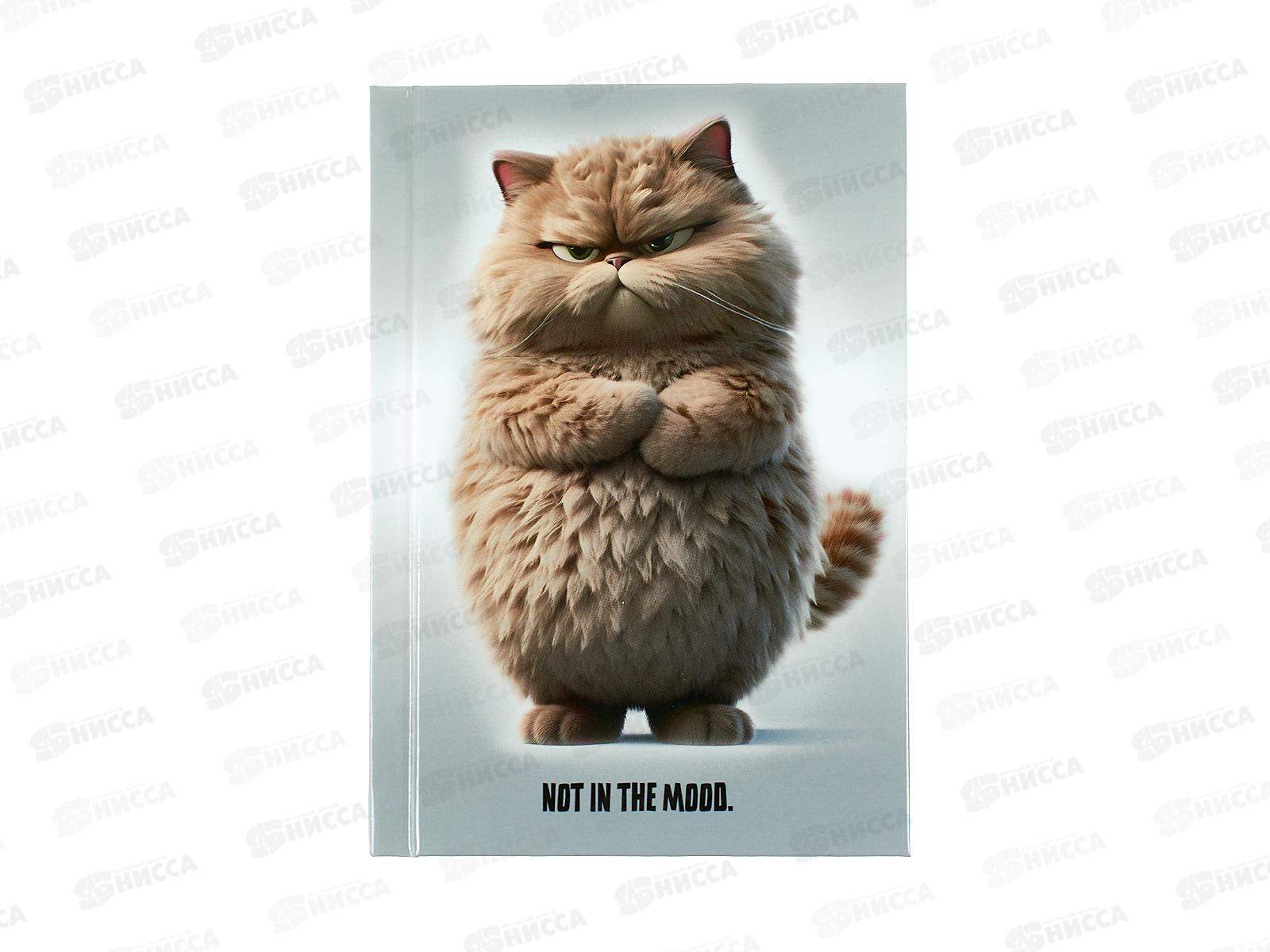 Ежедневник LITE Не в духе А6 80л. тв.обл. лин. DNBL-A6NVD *20