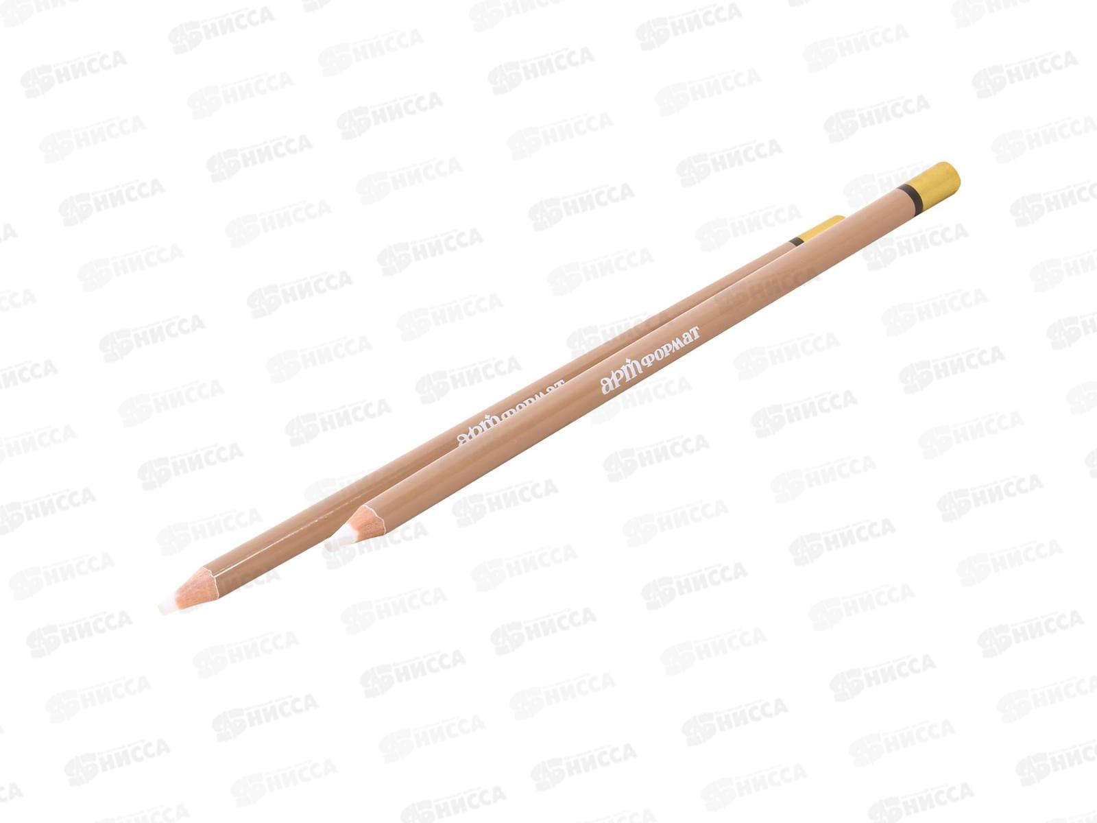 Ластик-карандаш АРТформат резина, цилинр.белый 170*7*7мм AF13-161-01 *72