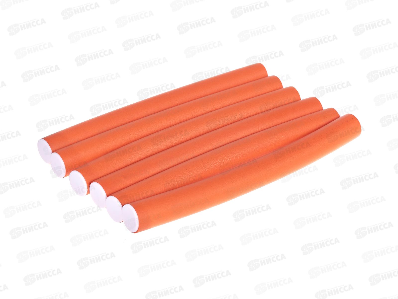 Бигуди Бумеранг 6шт длина 21см диаметр 2,2см 301-207