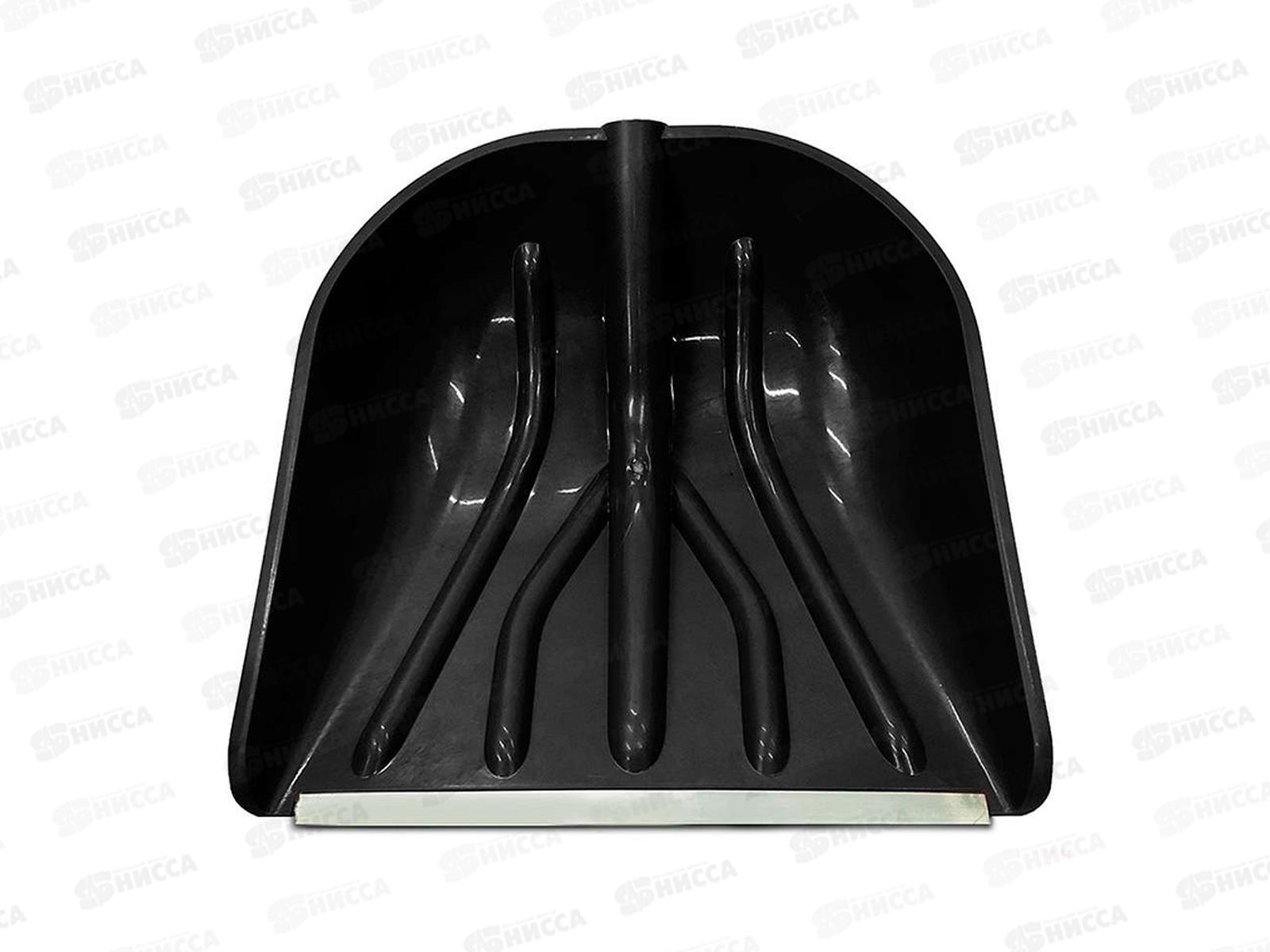 Лопата снеговая 420*410мм с металл. кромкой MPG6887 *10