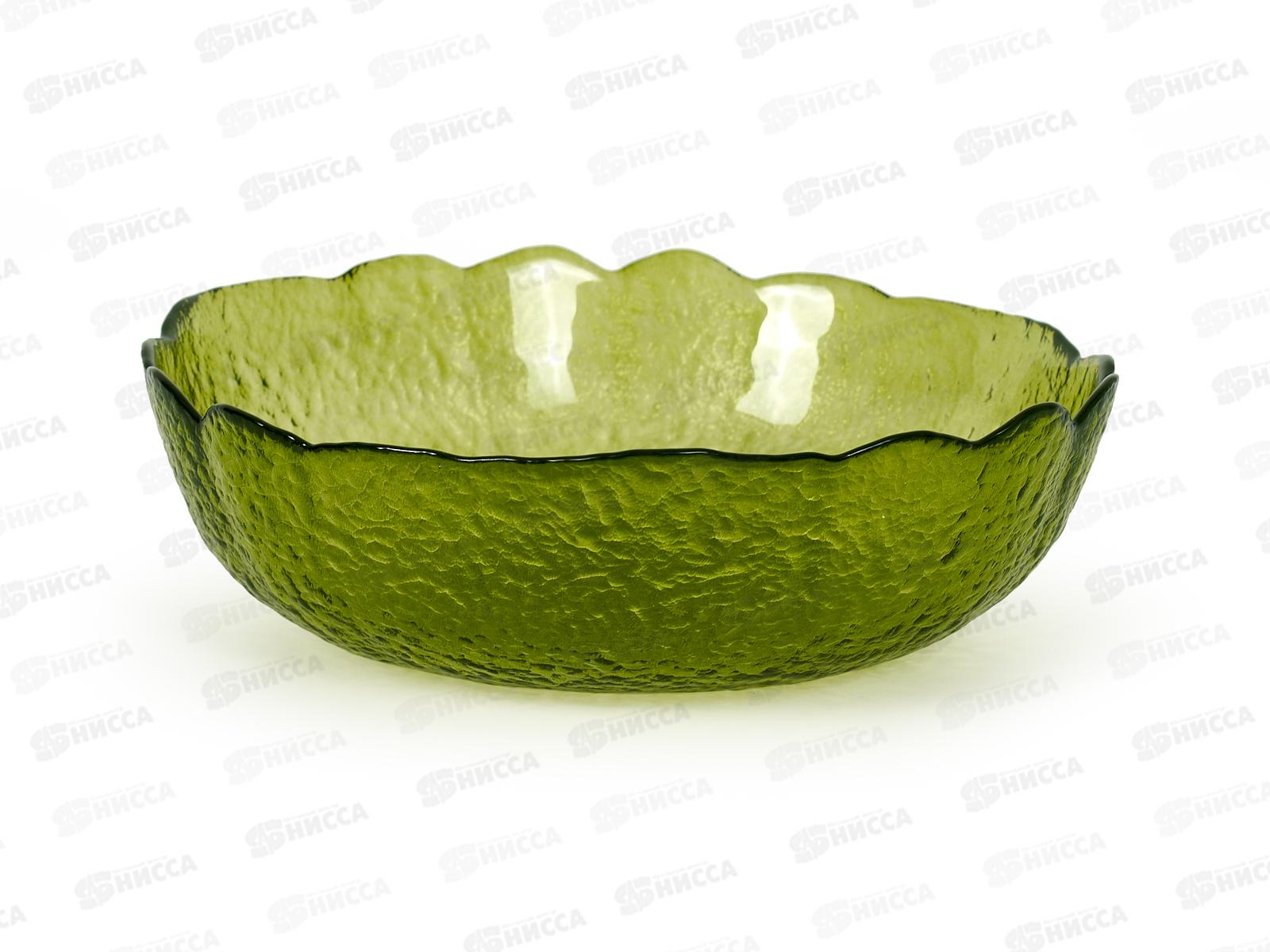 Салатник 5819/1-Н7 d-210мм h-70мм Олива