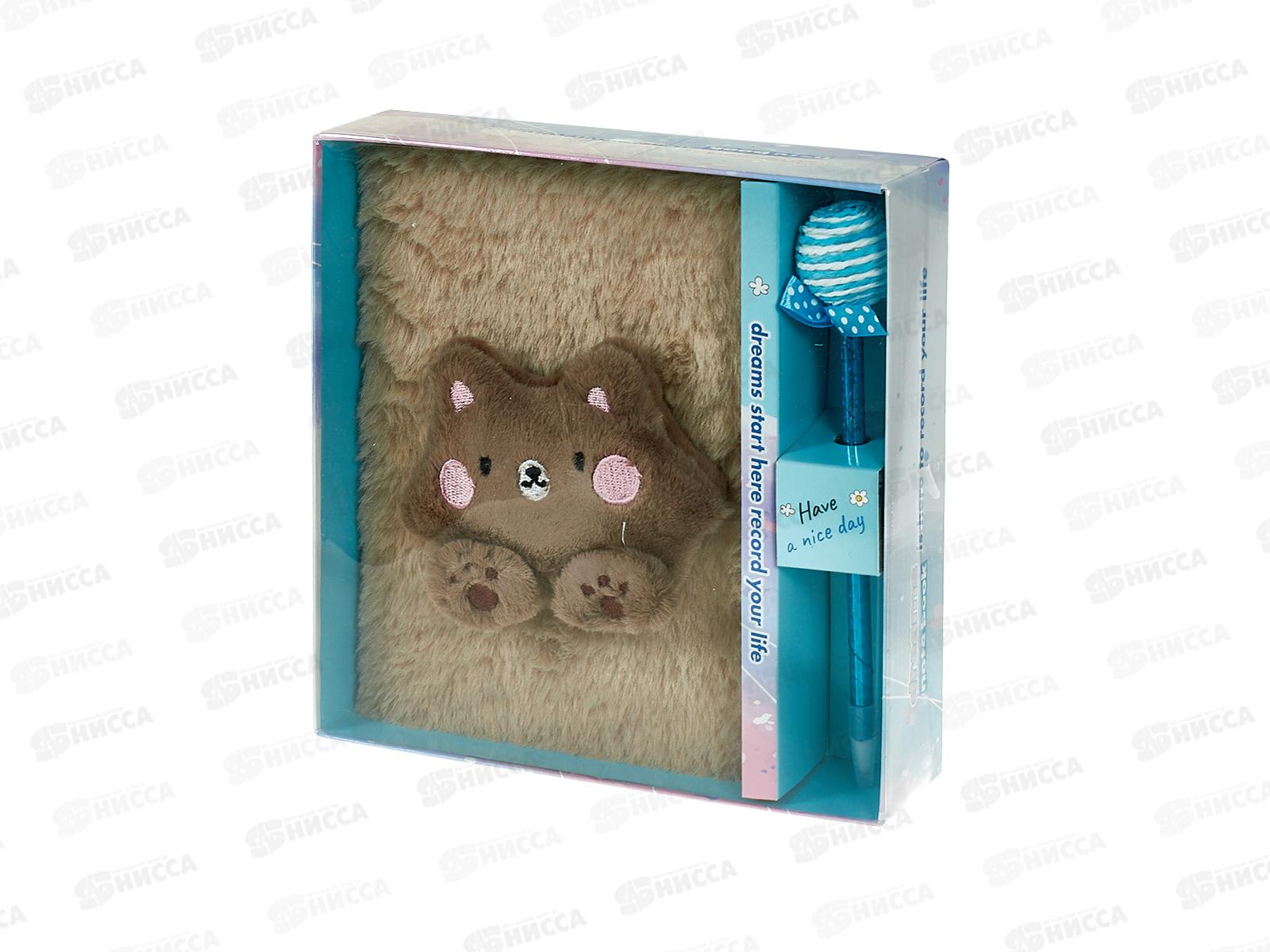 Блокнот  Darvish  с мех.ручкой в под. уп. DV-14735B *48