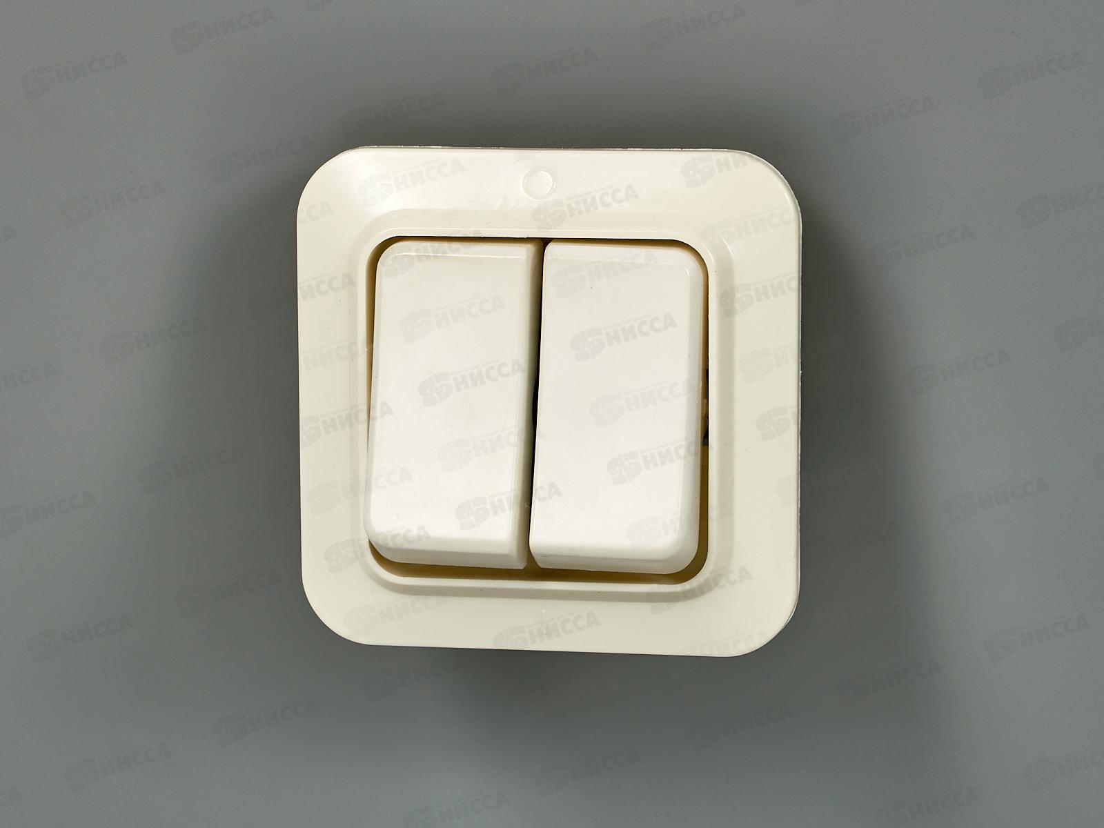 Выключатель с/у 2кл 2СП С56-У02/У13 (Белая Церковь) 105Ц    ш