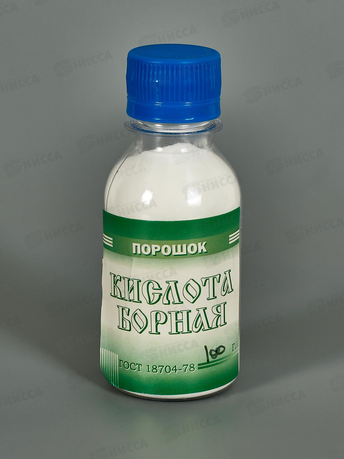Кислота борная сухая (флюс) 100г  ш