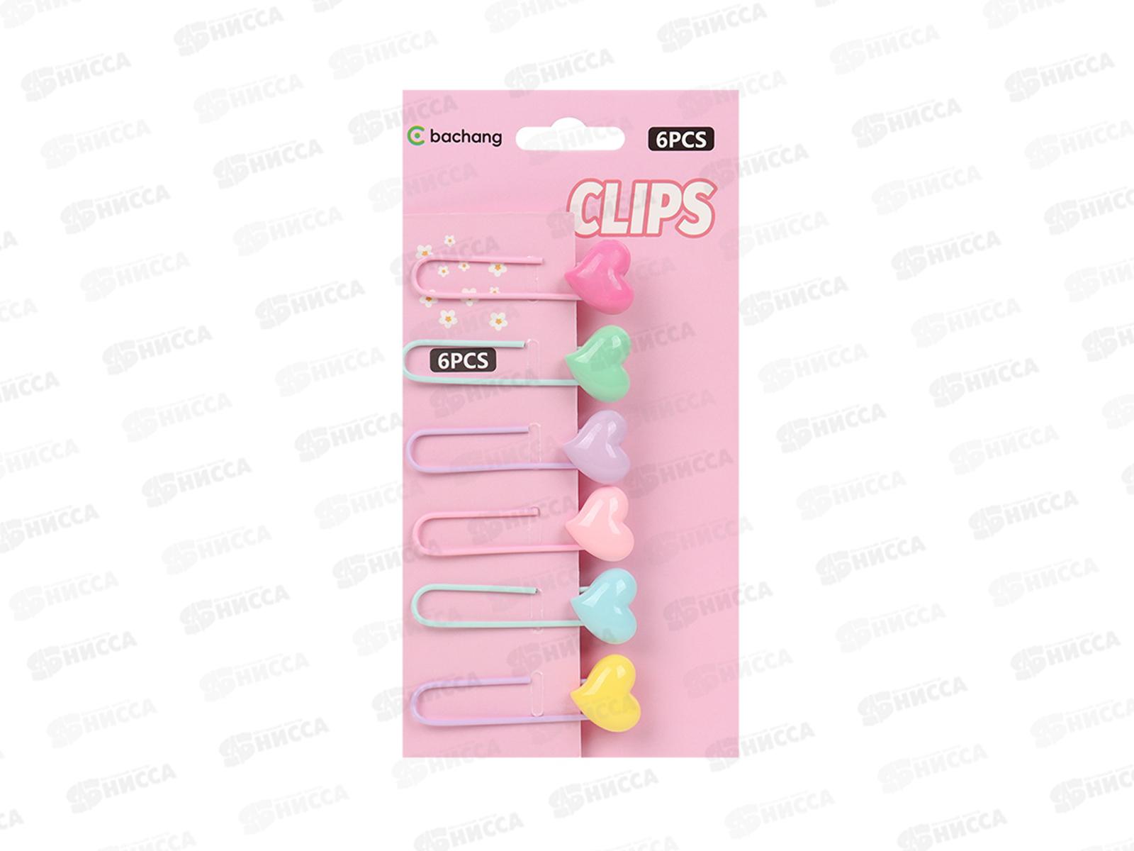 Скрепки DV-15783-2 декор Сердечки*12