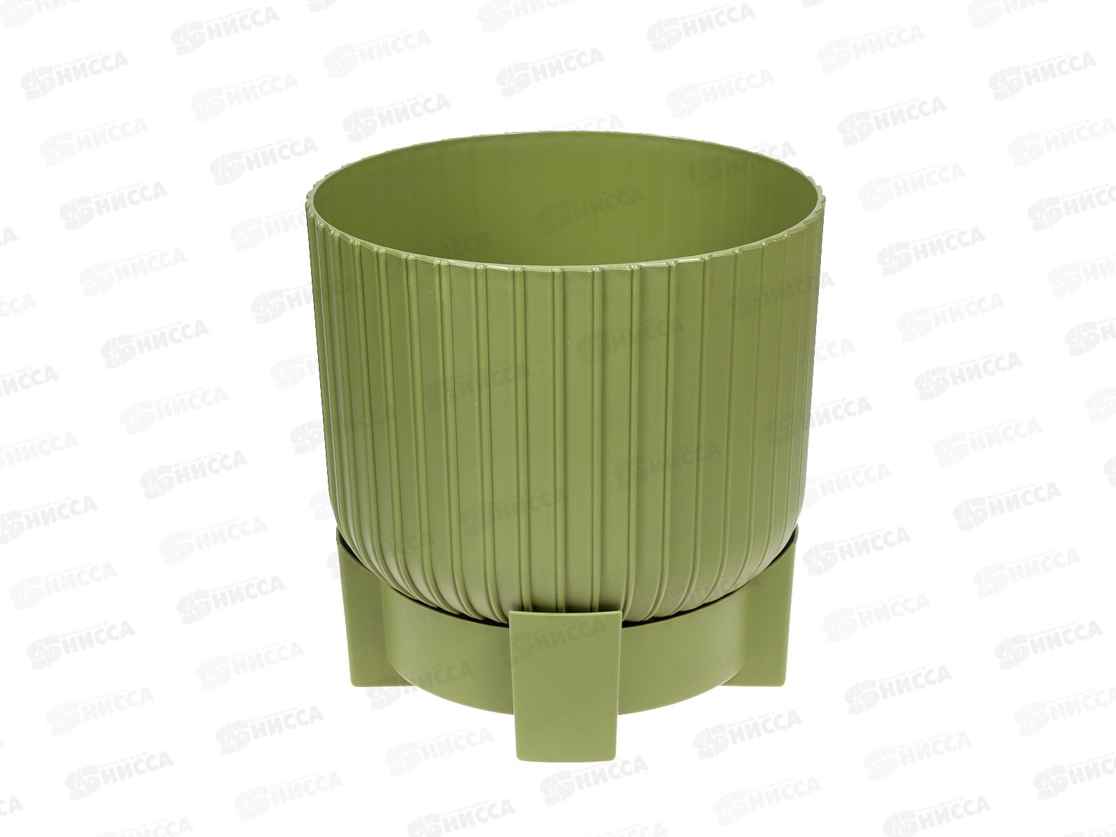 Горшок д/цветов Торин 5,2л Папоротник с поддоном d20,5  *4